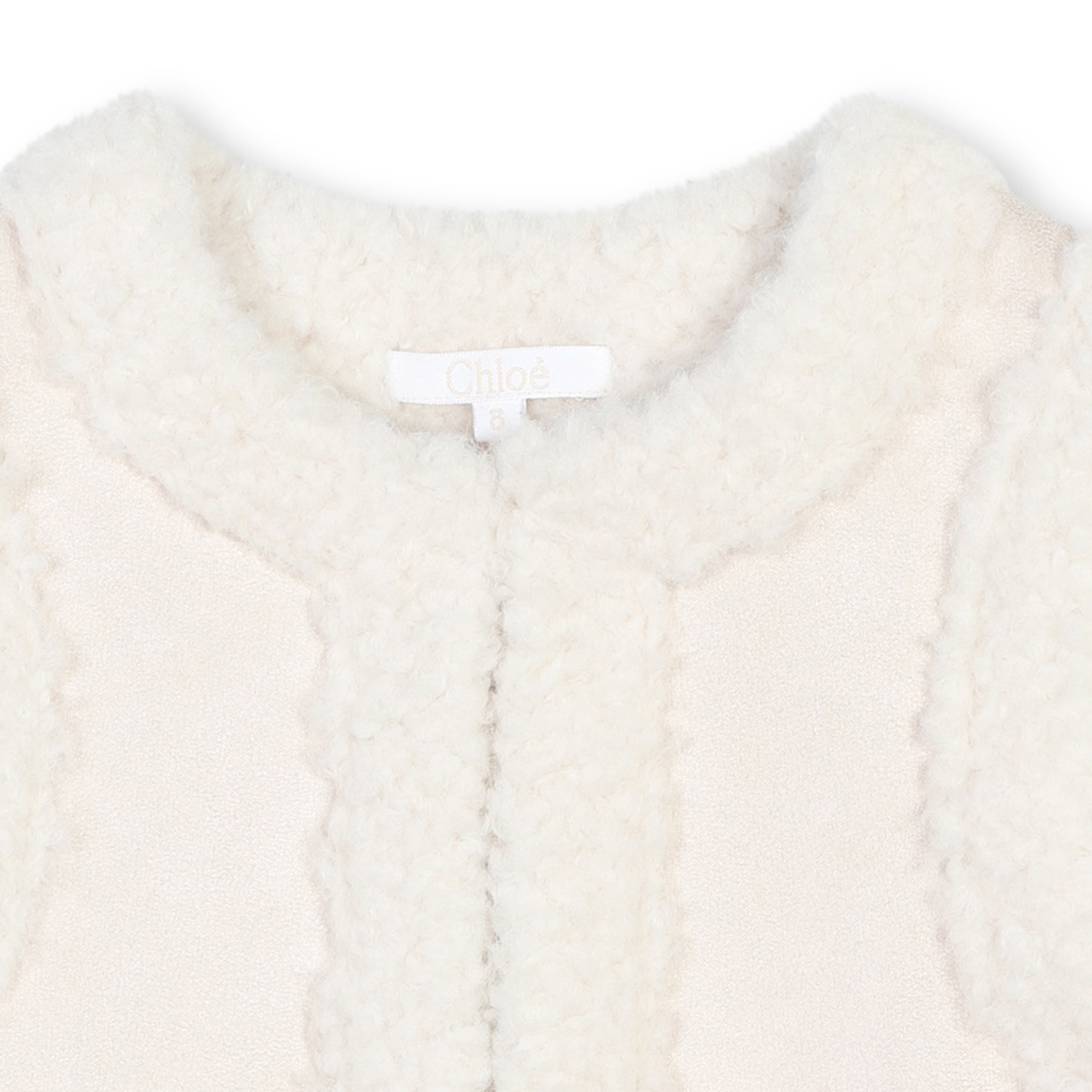 Gilet smanicato bicolore CHLOE Per BAMBINA