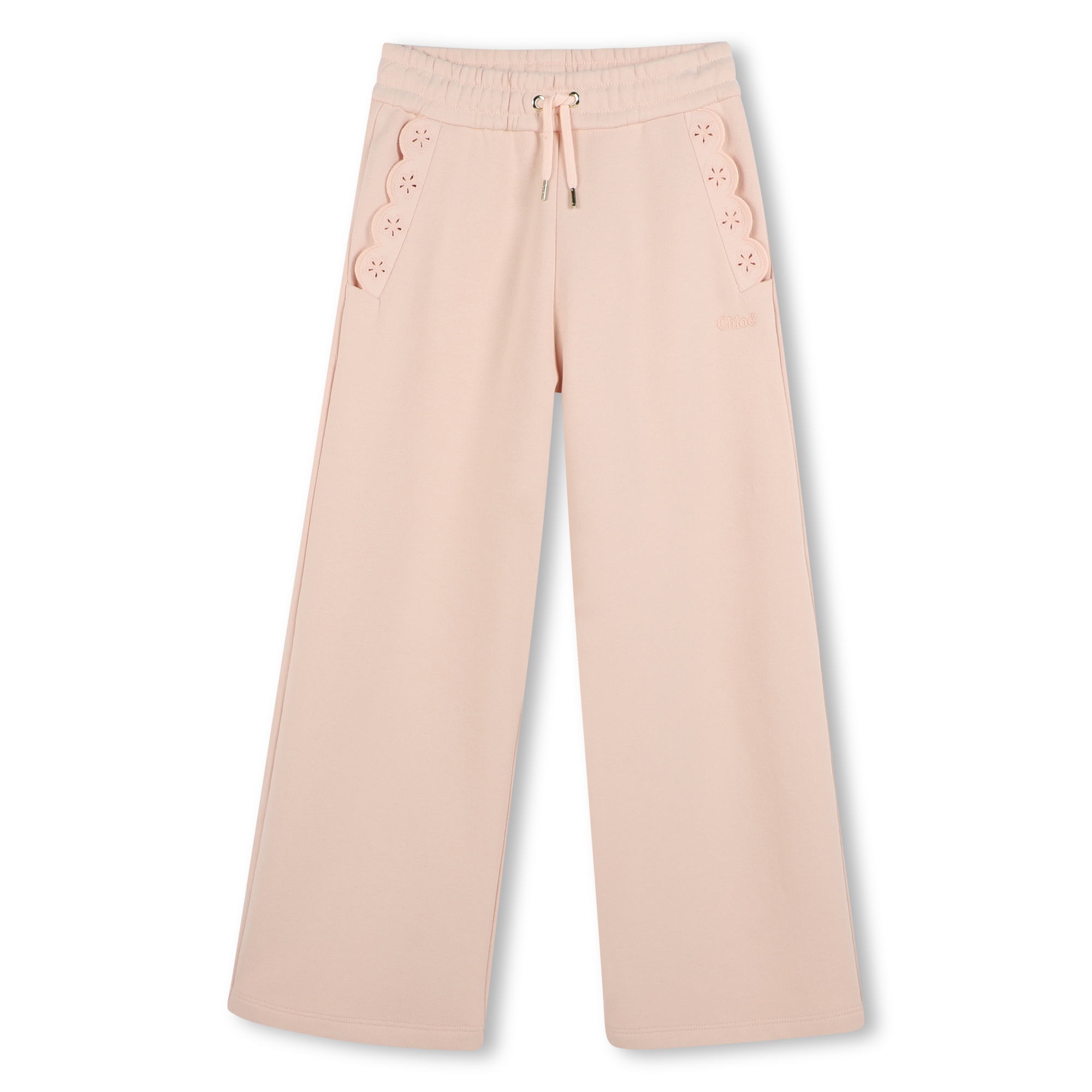 Trousers with scallop details CHLOE for GIRL