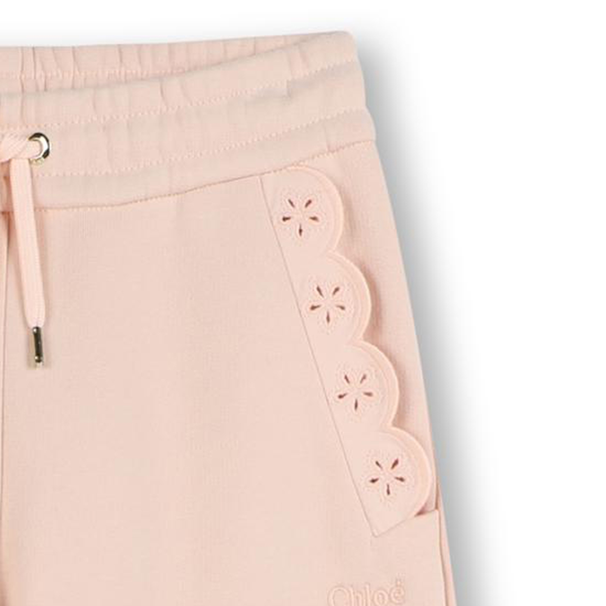 Trousers with scallop details CHLOE for GIRL