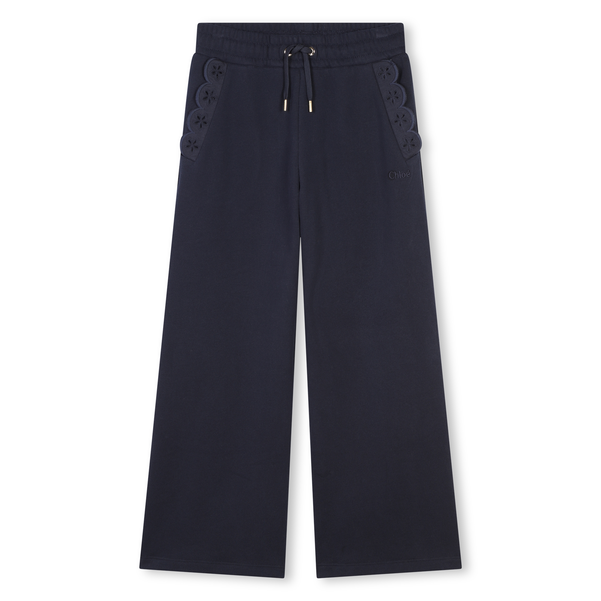 Trousers with scallop details CHLOE for GIRL