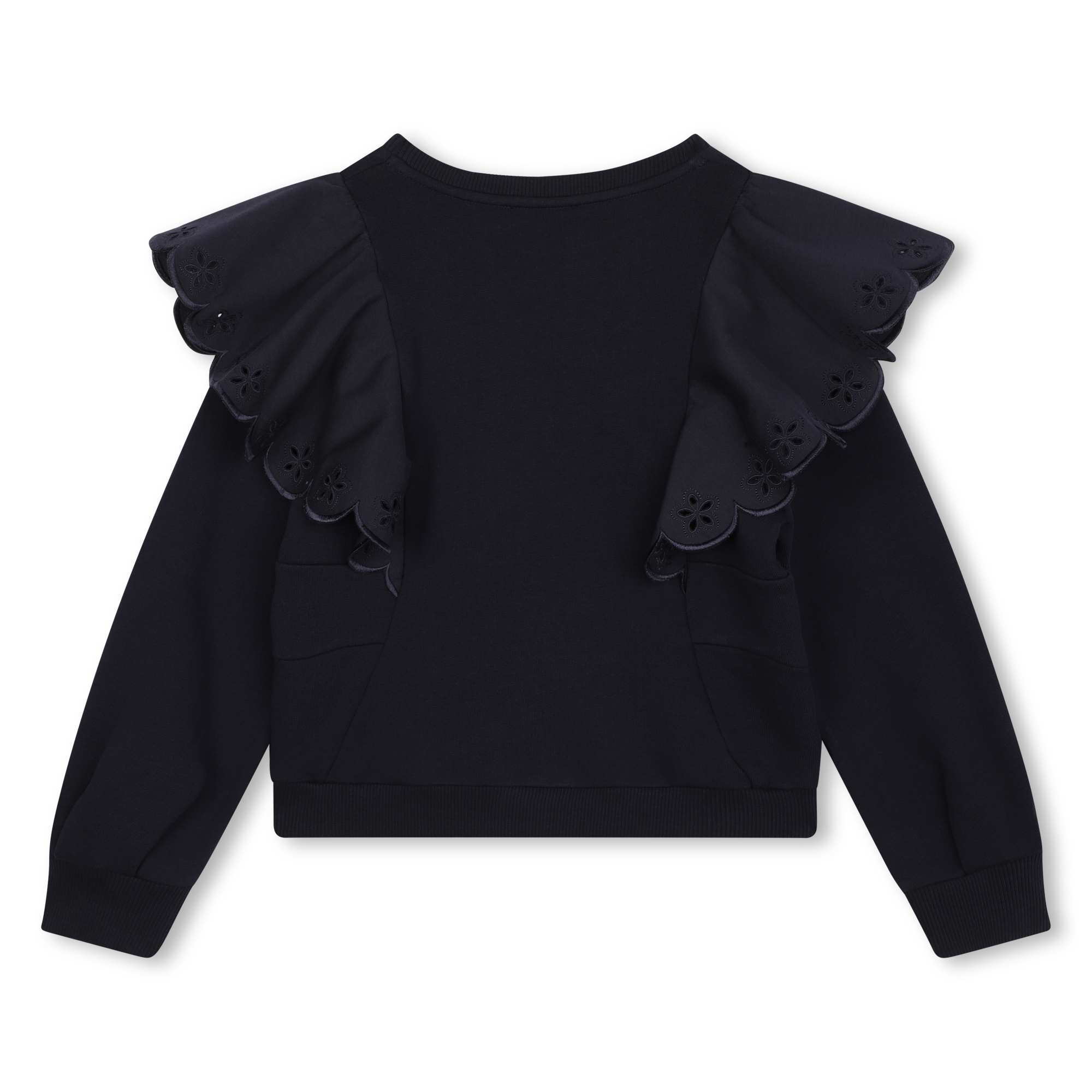 Frilled jersey sweatshirt CHLOE for GIRL