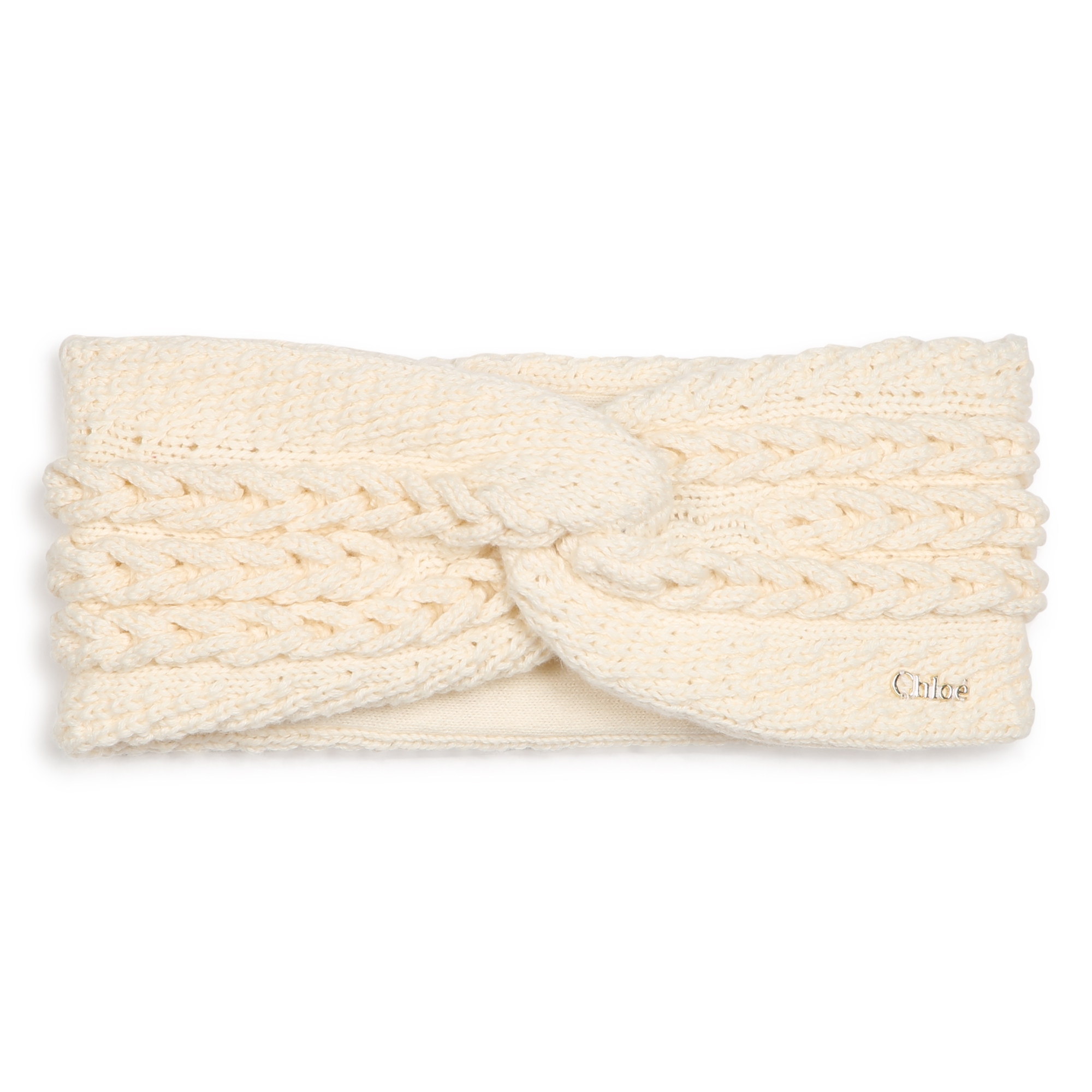 Bandeau tricot coton et laine CHLOE pour FILLE