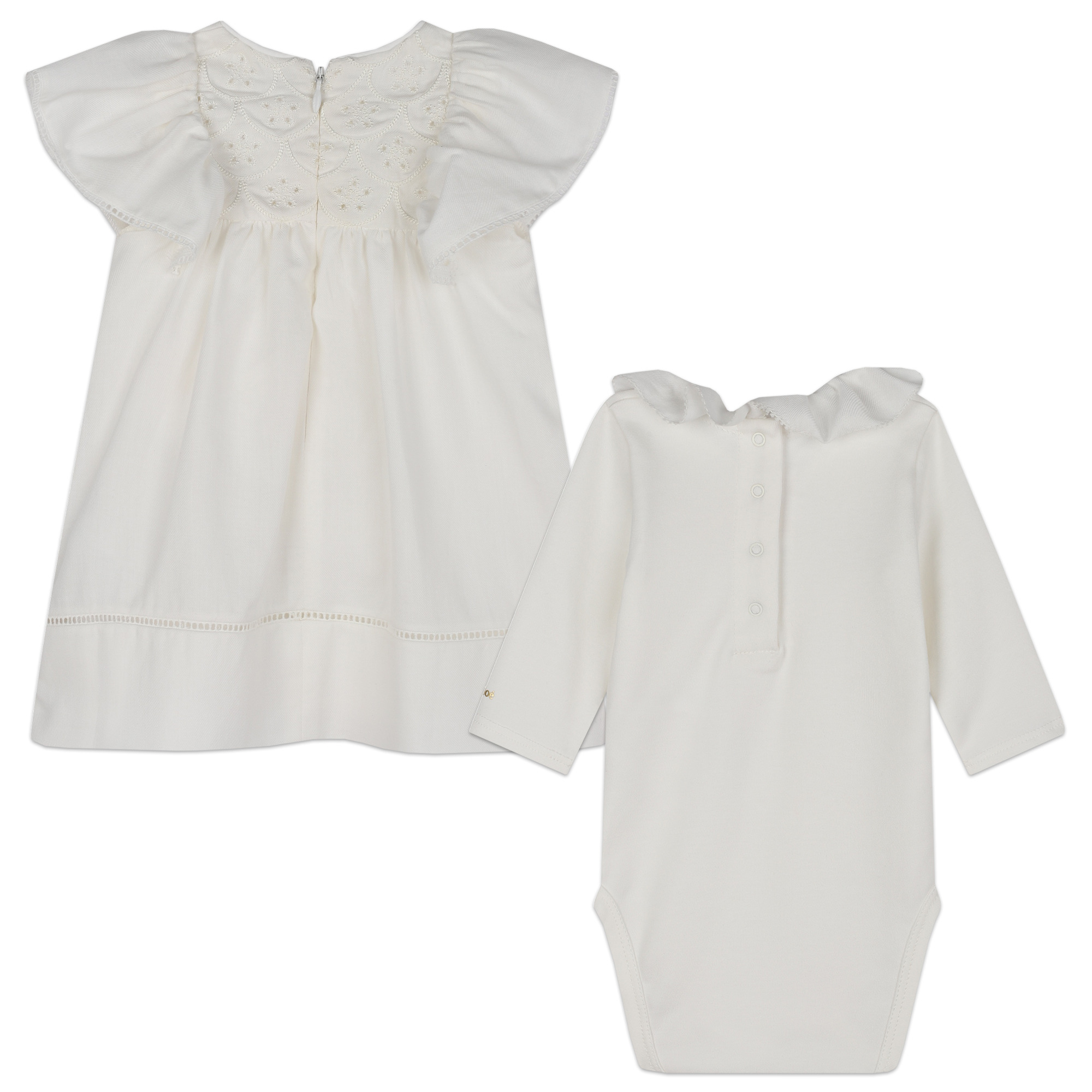 Robe brodée et body CHLOE pour FILLE