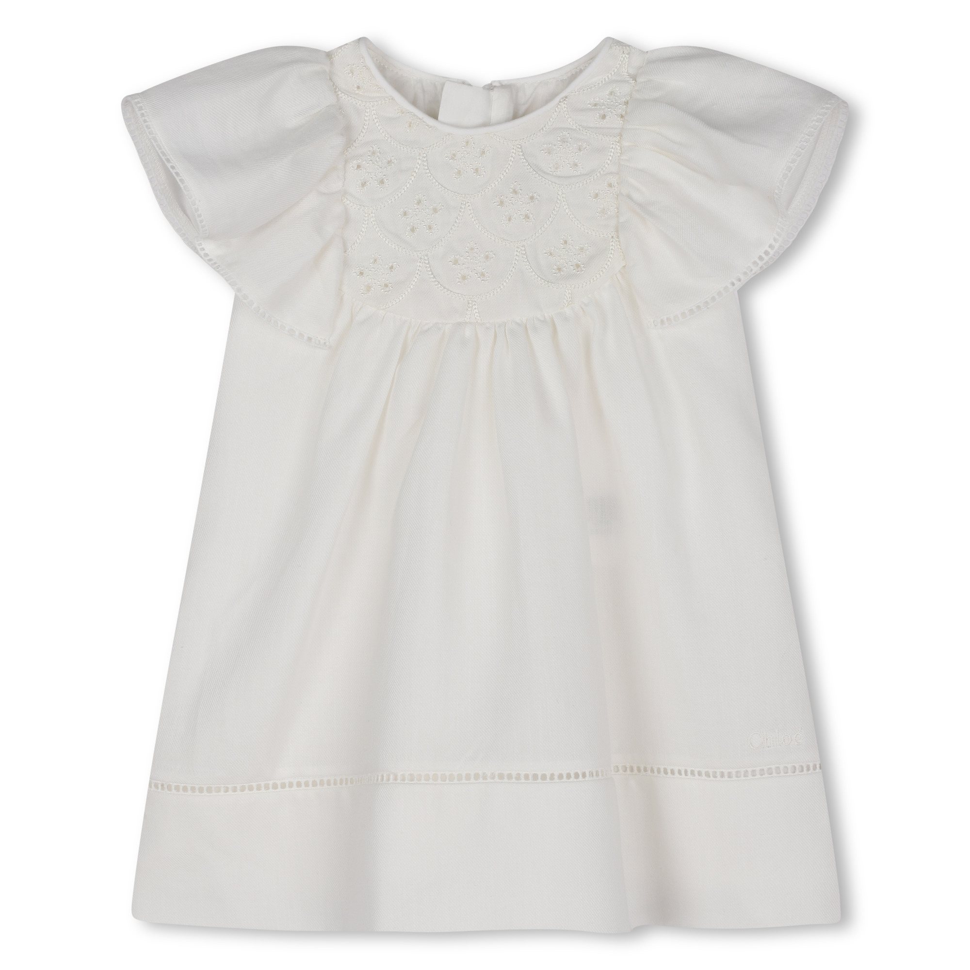 Embroidered dress and bodysuit CHLOE for GIRL