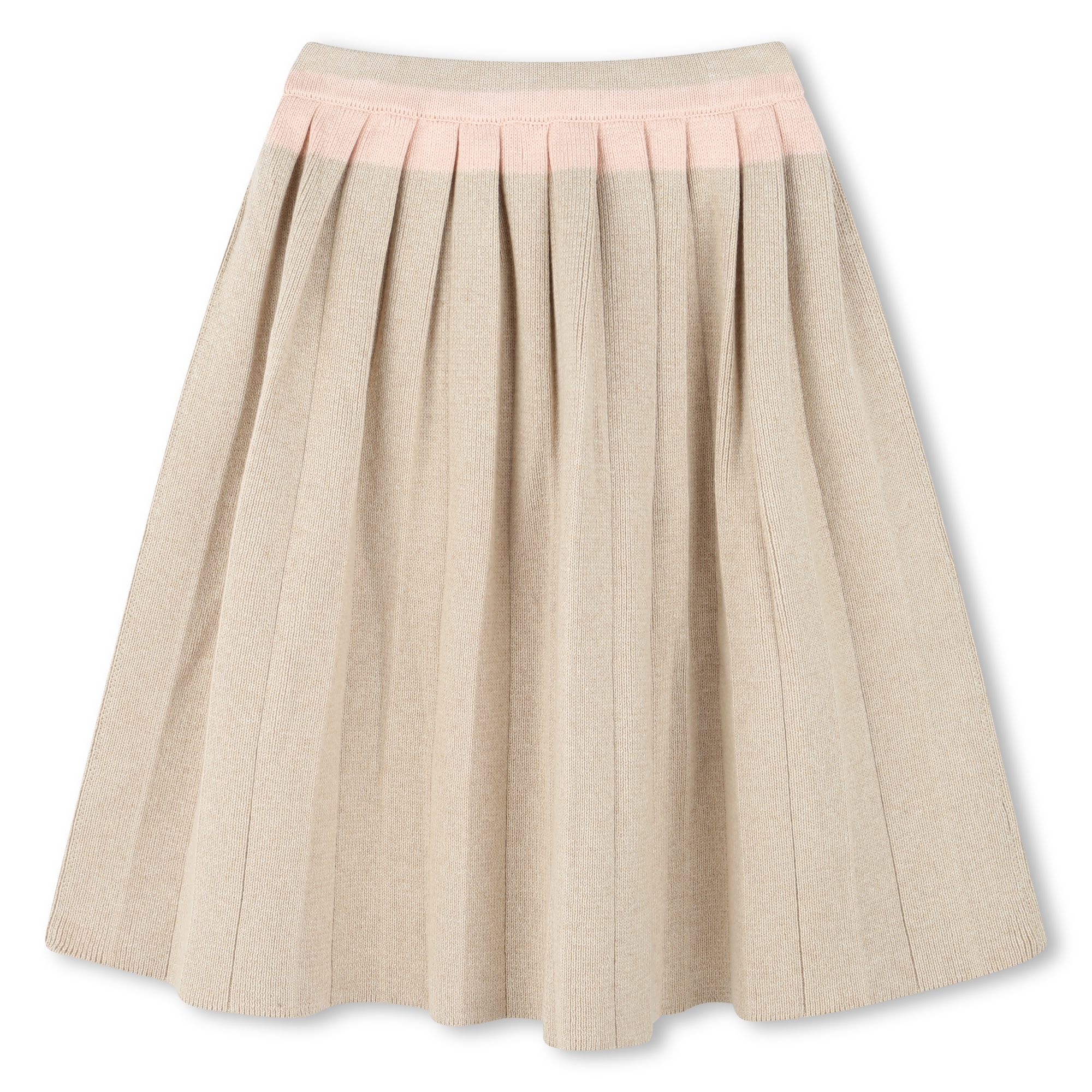 Pleated cotton and wool skirt CHLOE for GIRL