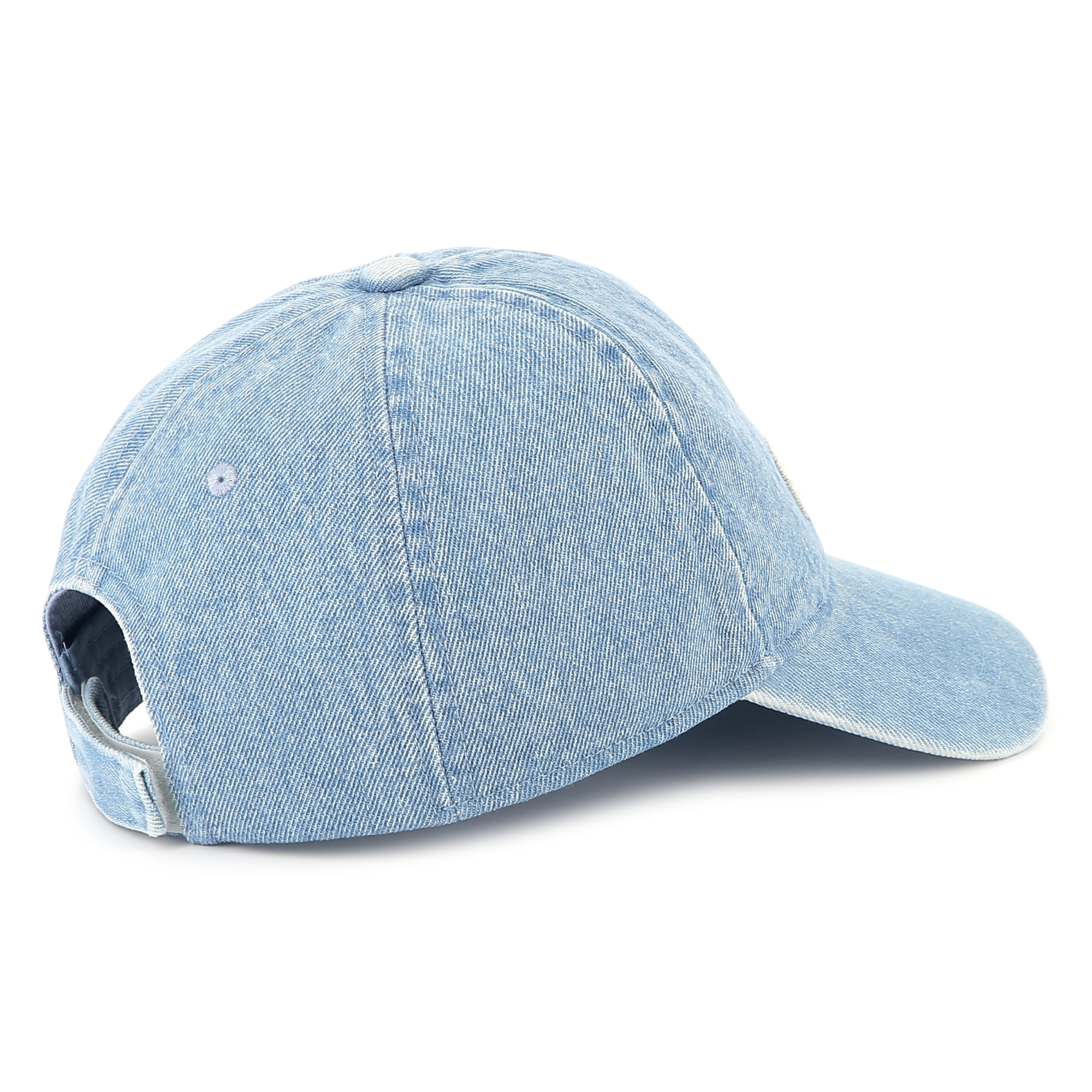 Embroidered denim baseball cap CHLOE for GIRL