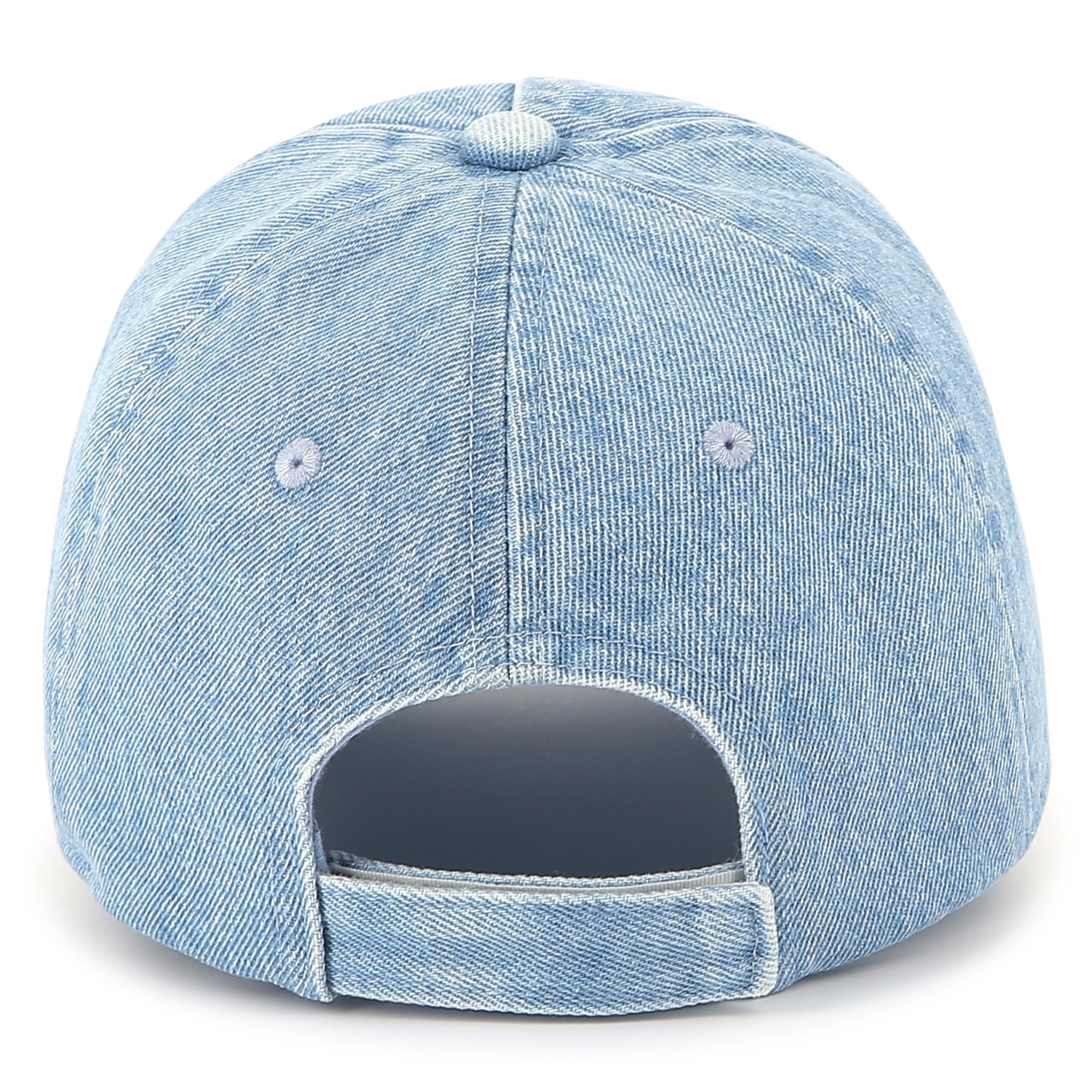 Embroidered denim baseball cap CHLOE for GIRL