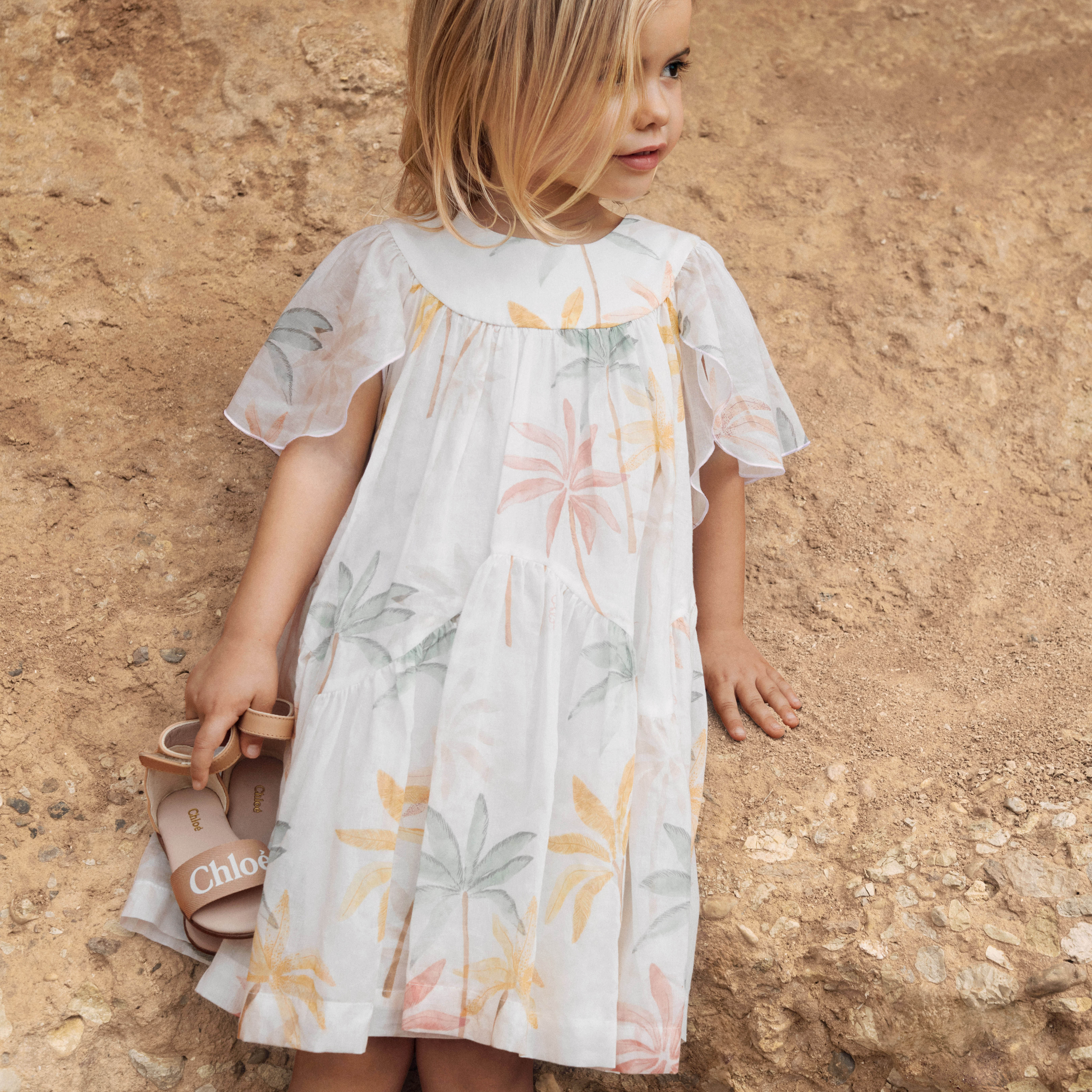 Short-sleeved dress CHLOE for GIRL