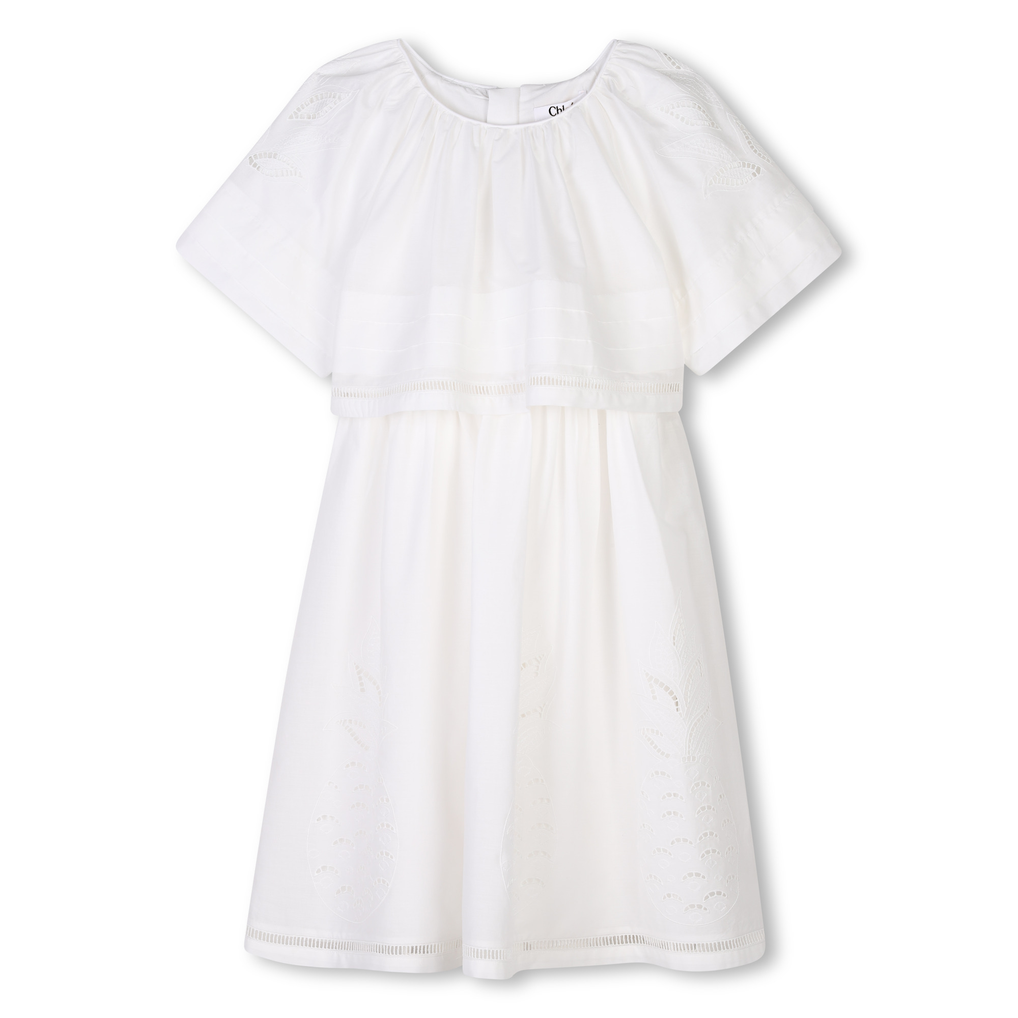 Robe longue brodée CHLOE pour FILLE