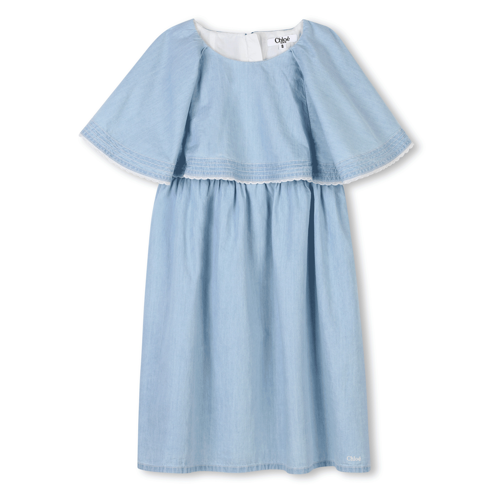 Frilled sleeve dress CHLOE for GIRL