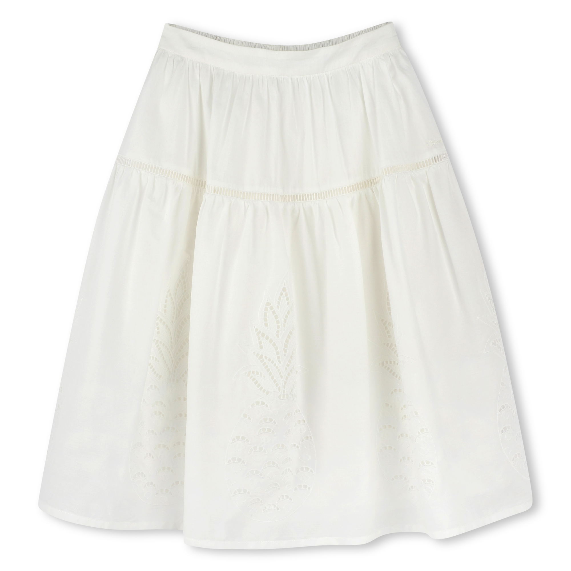 Long embroidered skirt CHLOE for GIRL