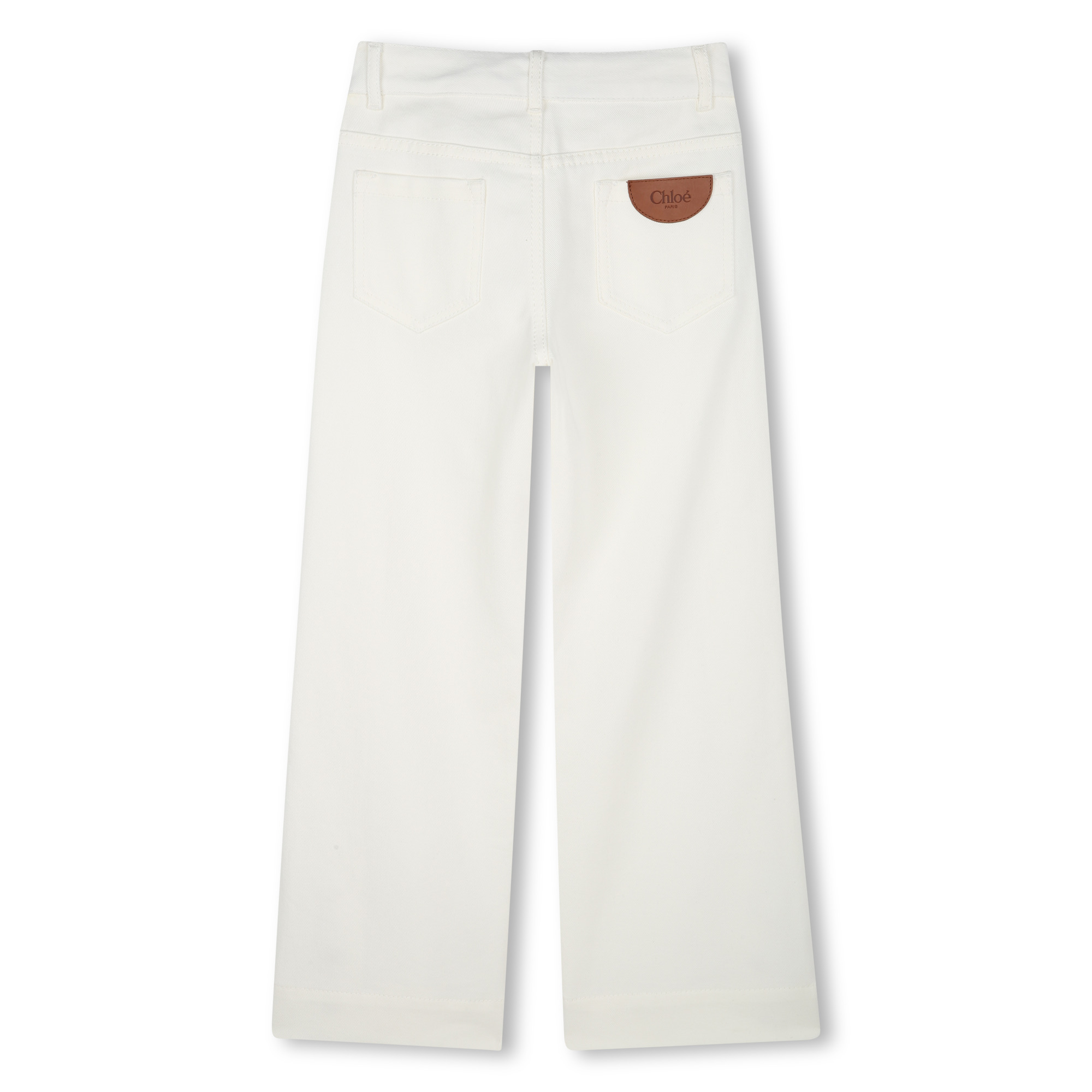 Pantalon 5 poches en coton CHLOE pour FILLE