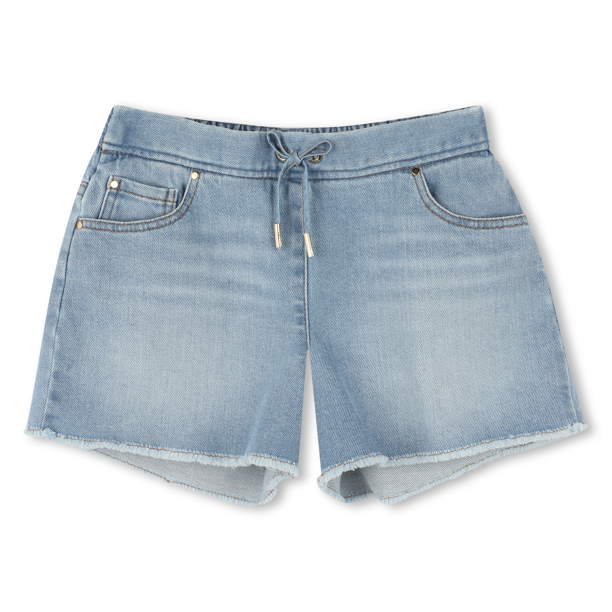 Short en jean à lacets CHLOE pour FILLE