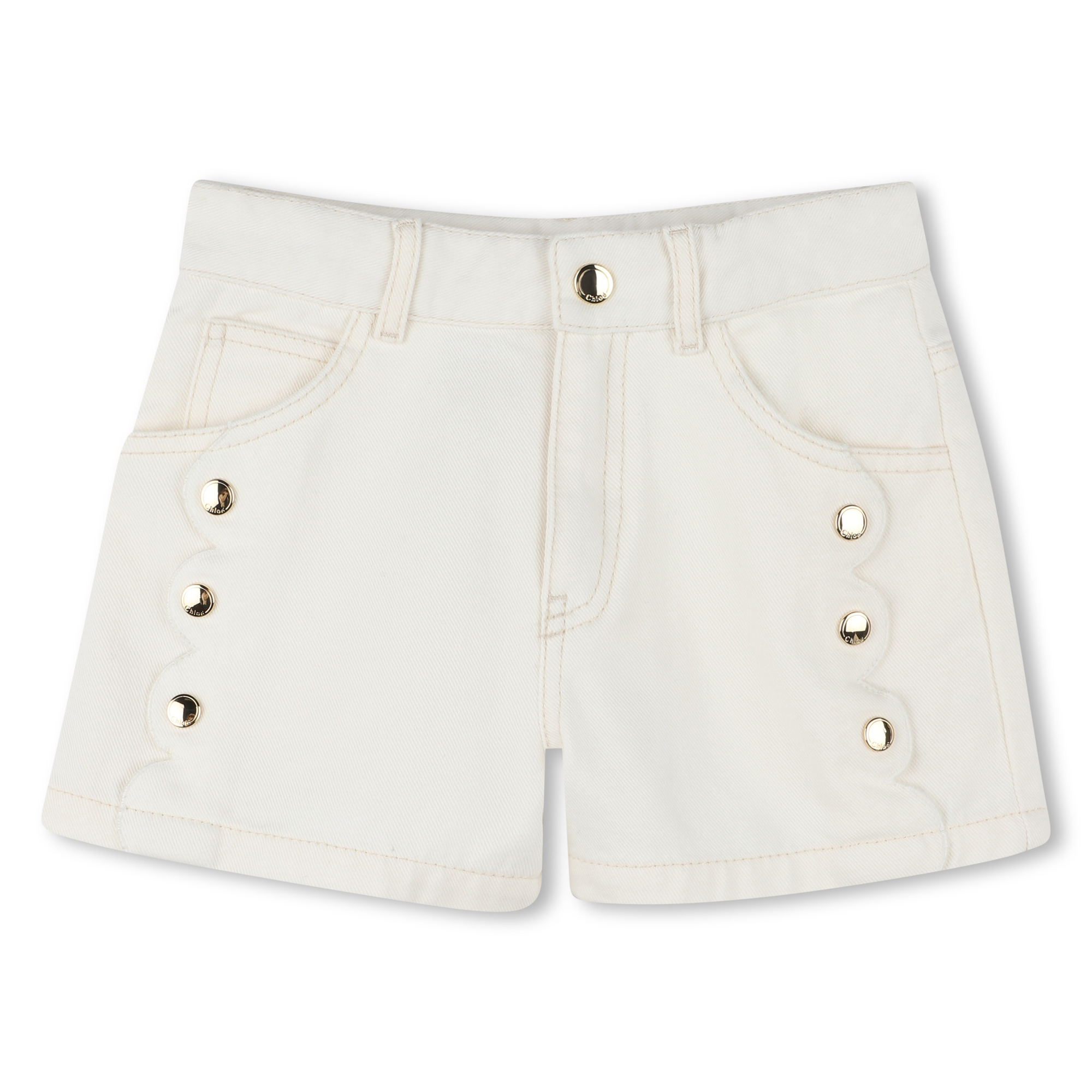 Short cinq poches en coton CHLOE pour FILLE