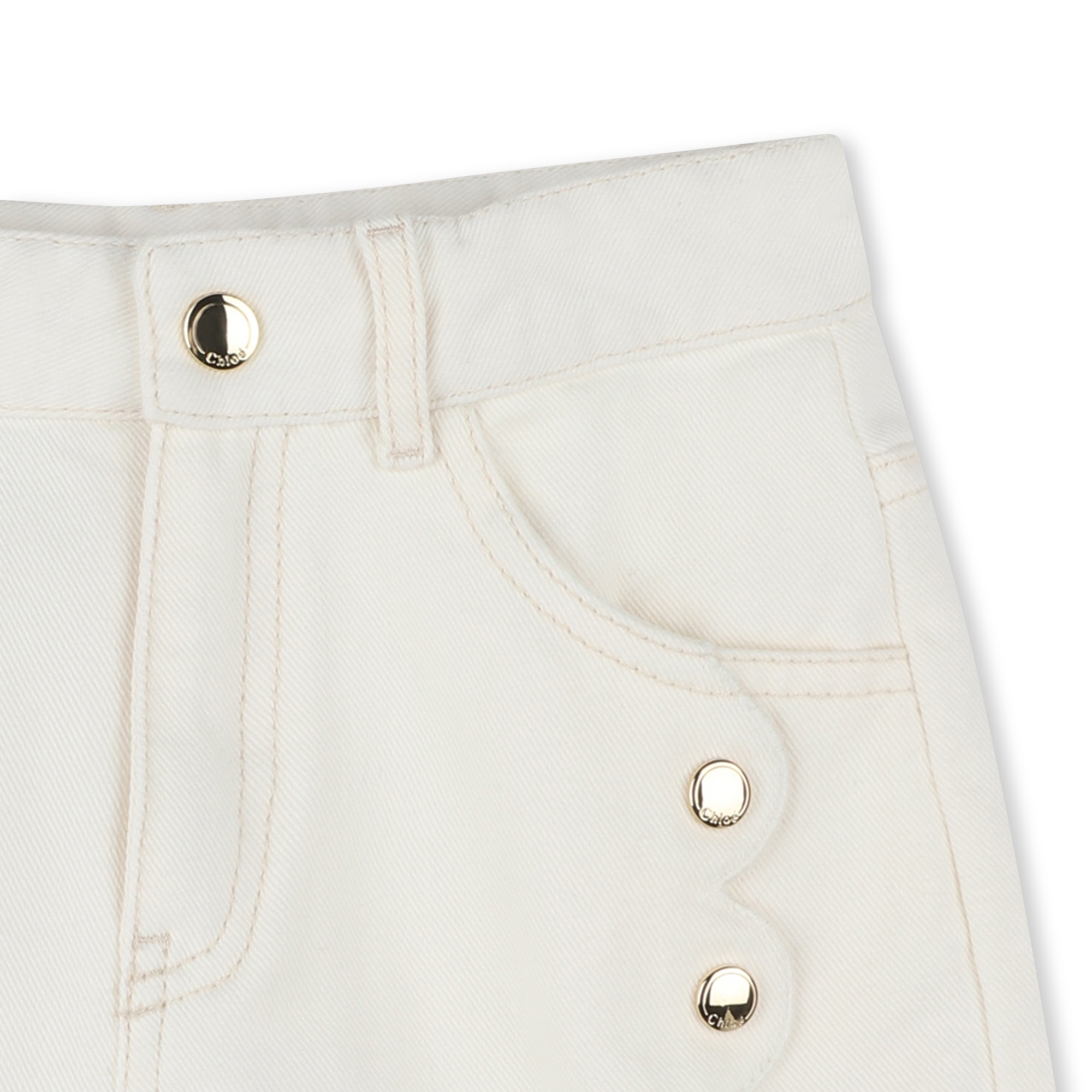 5-Pocket-Shorts aus Baumwolle CHLOE Für MÄDCHEN