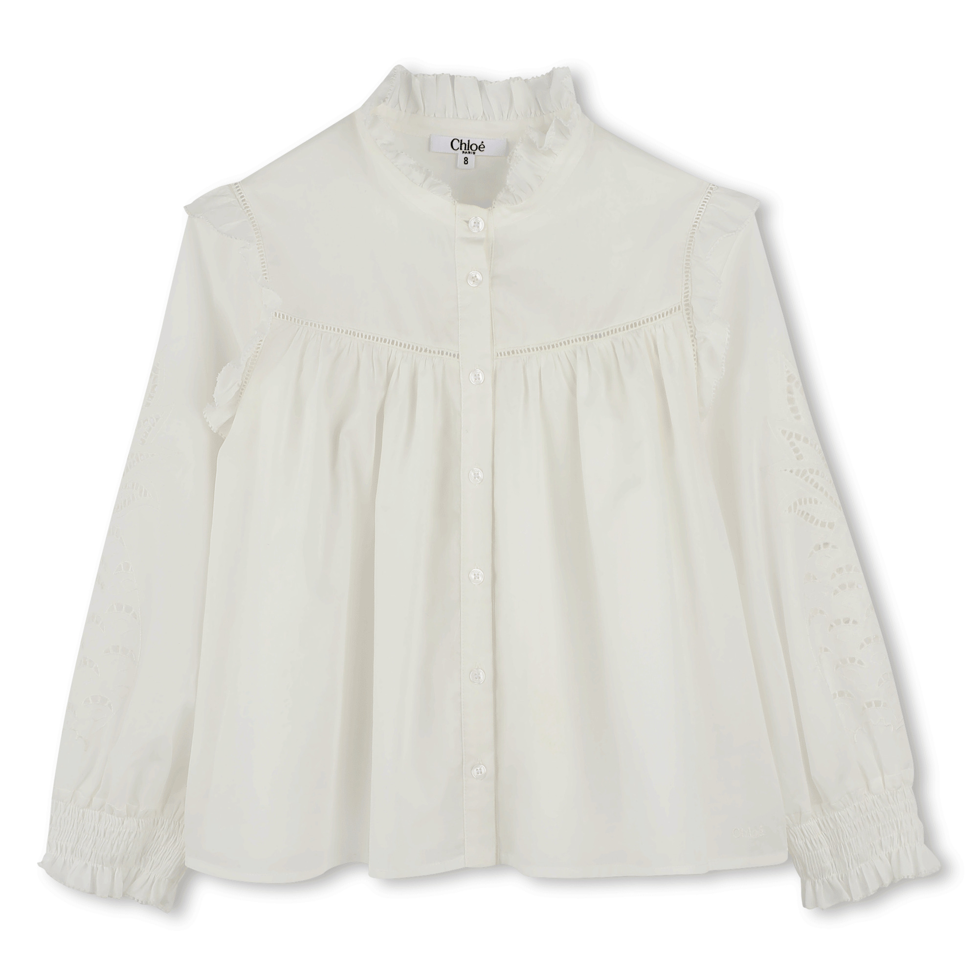 Chemise à manches bouffantes CHLOE pour FILLE