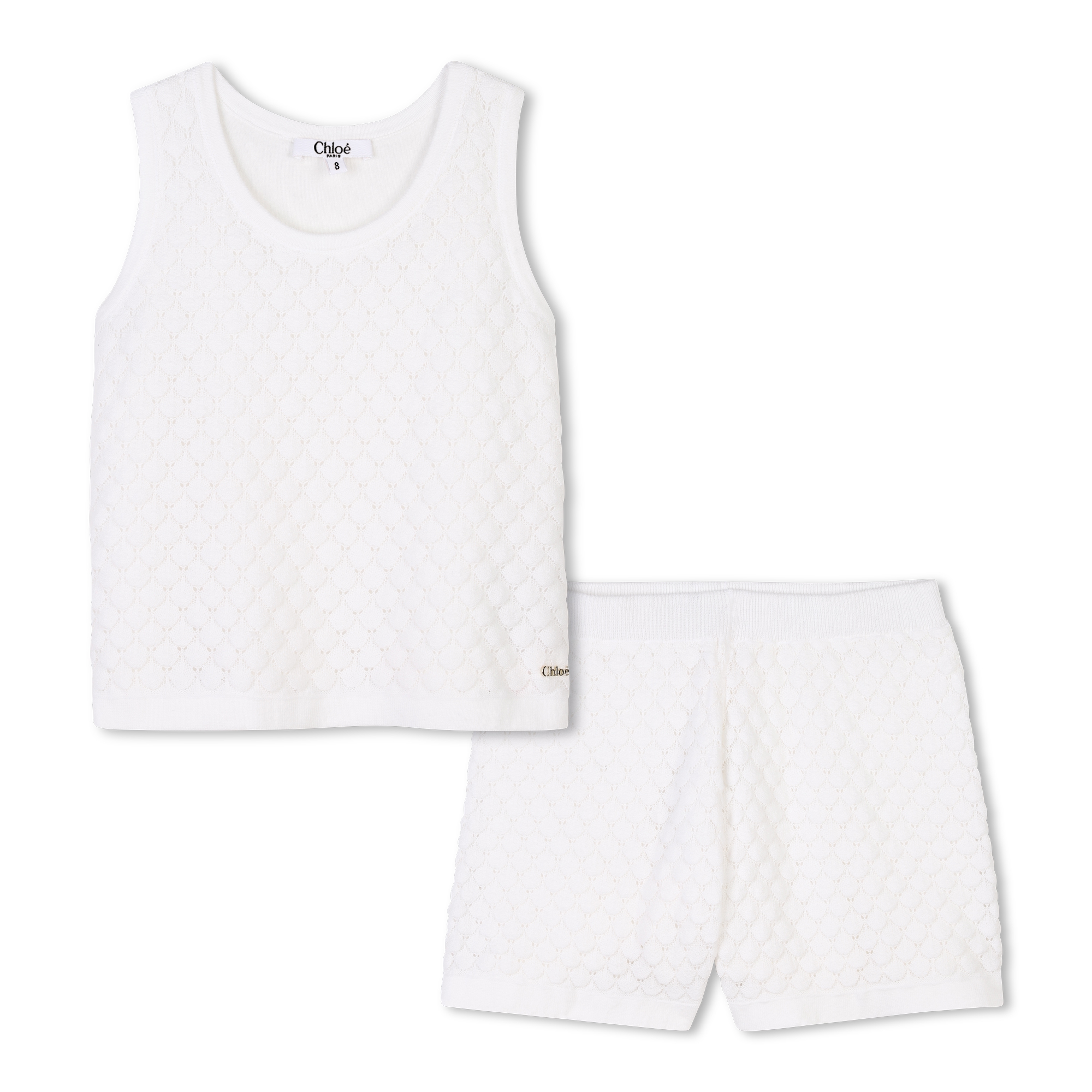 Set van tanktop en short CHLOE Voor