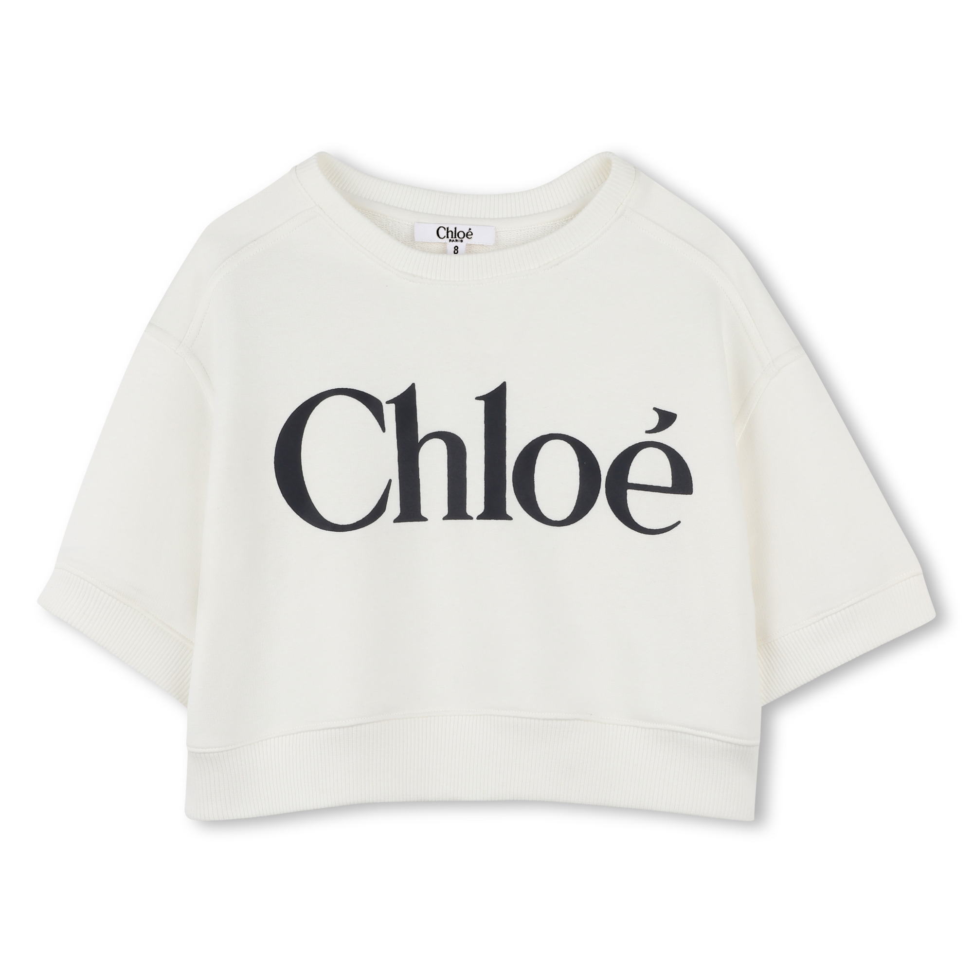 Short-sleeved sweatshirt CHLOE for GIRL