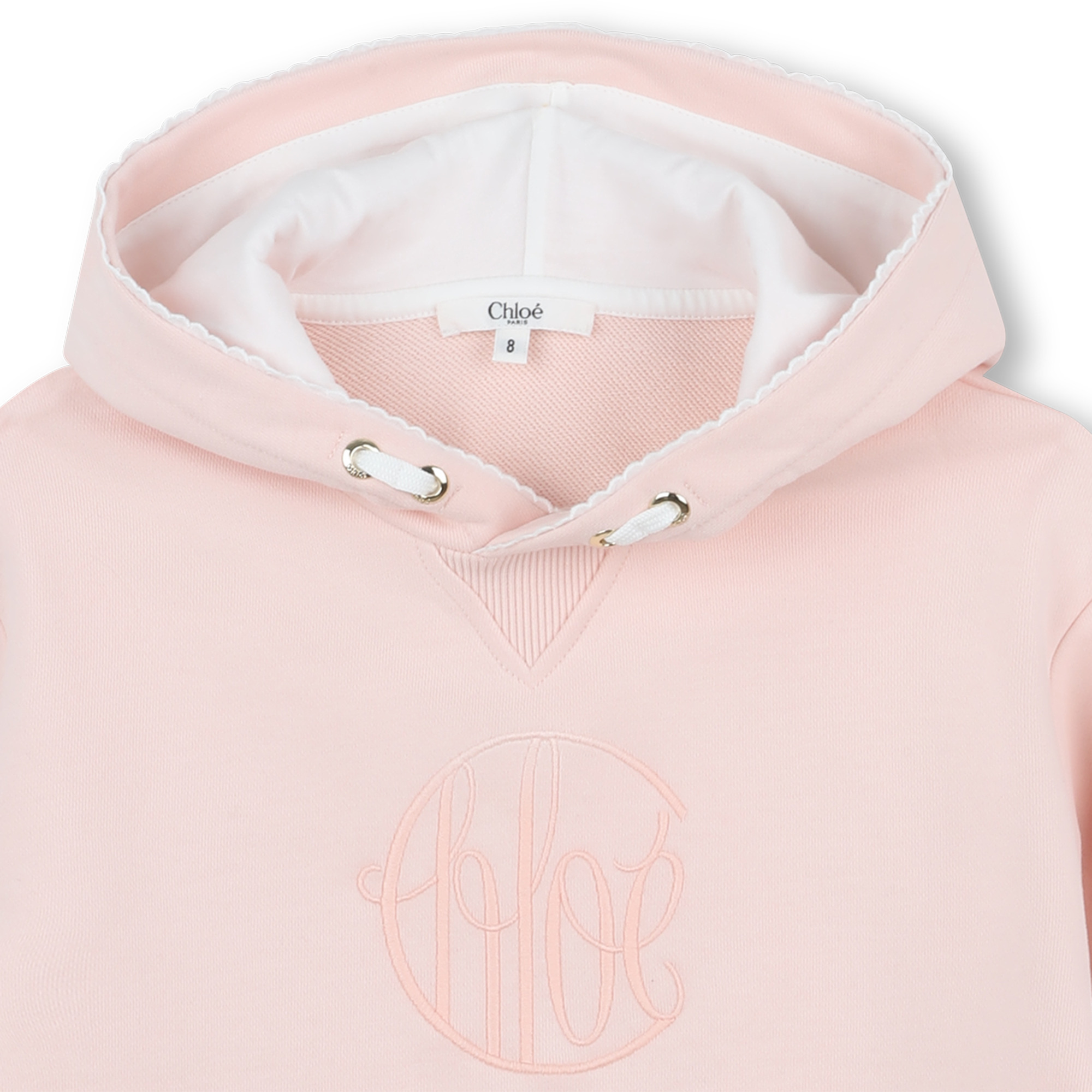 Sudadera corta con capucha CHLOE para NIÑA