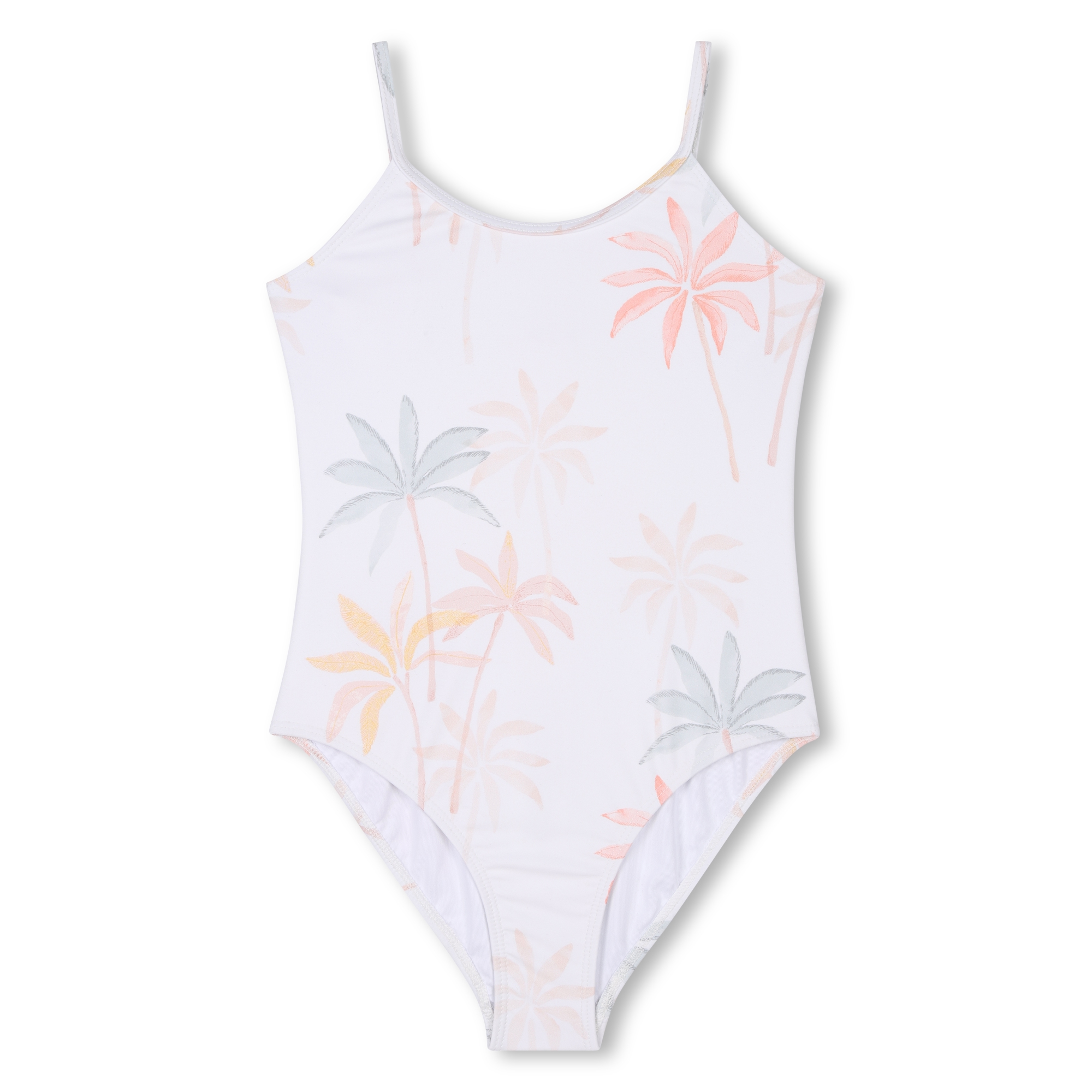 Palm tree print swimsuit CHLOE for GIRL