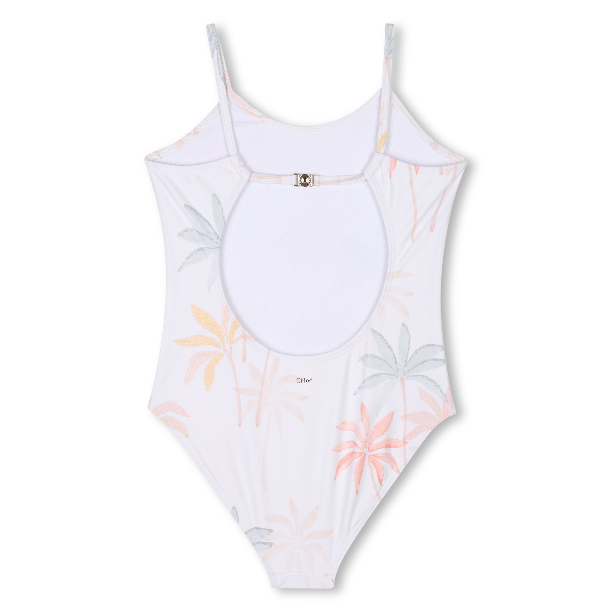 Palm tree print swimsuit CHLOE for GIRL