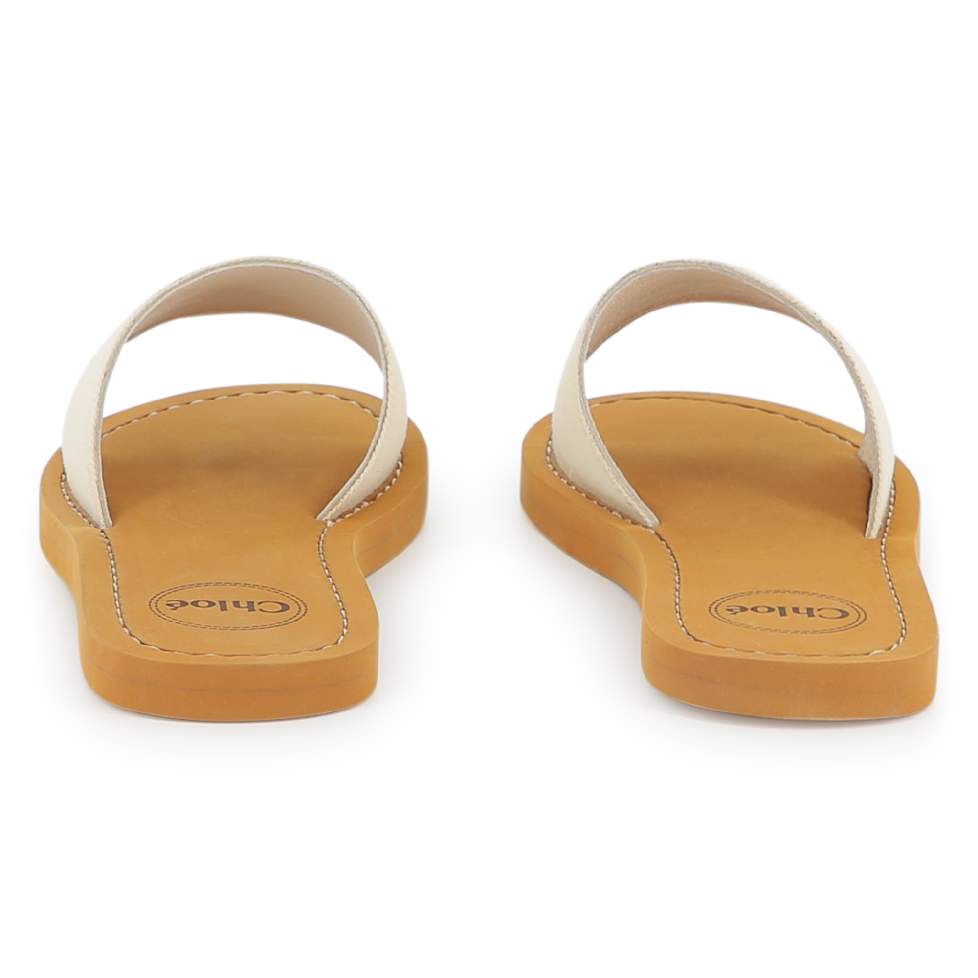 Chanclas de tela con la marca CHLOE para NIÑA