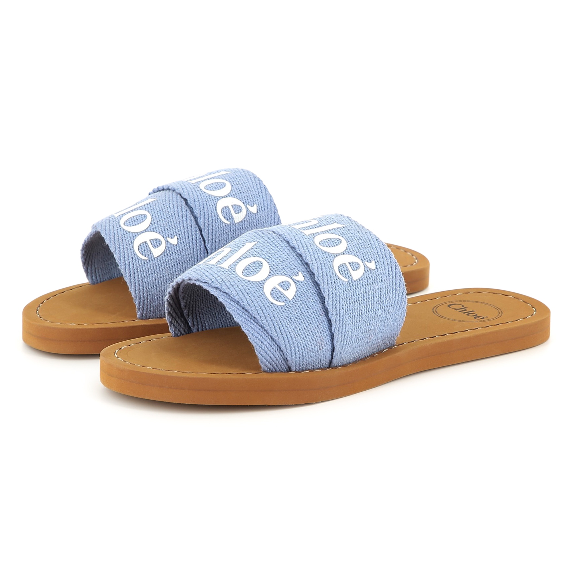 Teenslippers met logo CHLOE Voor