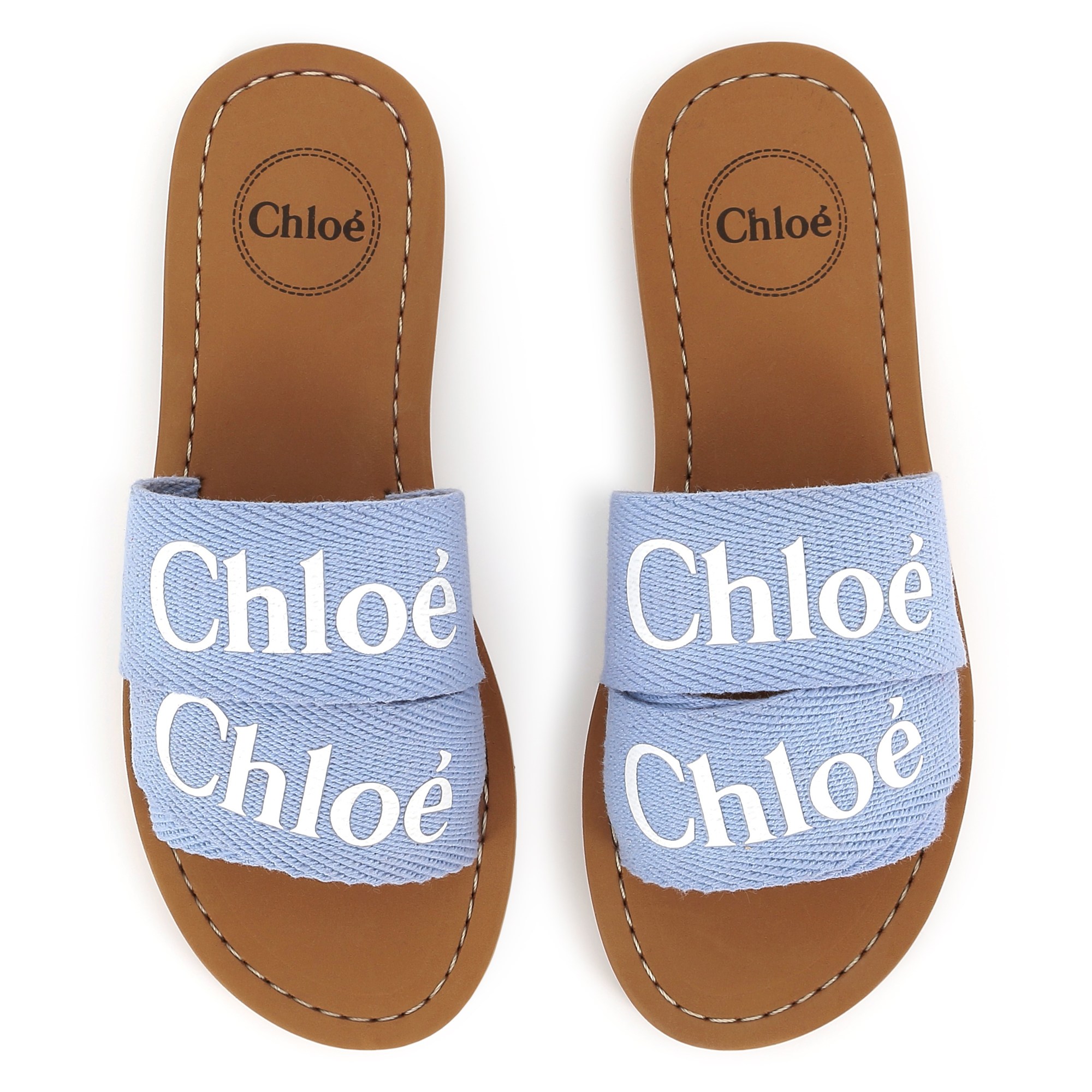 Teenslippers met logo CHLOE Voor