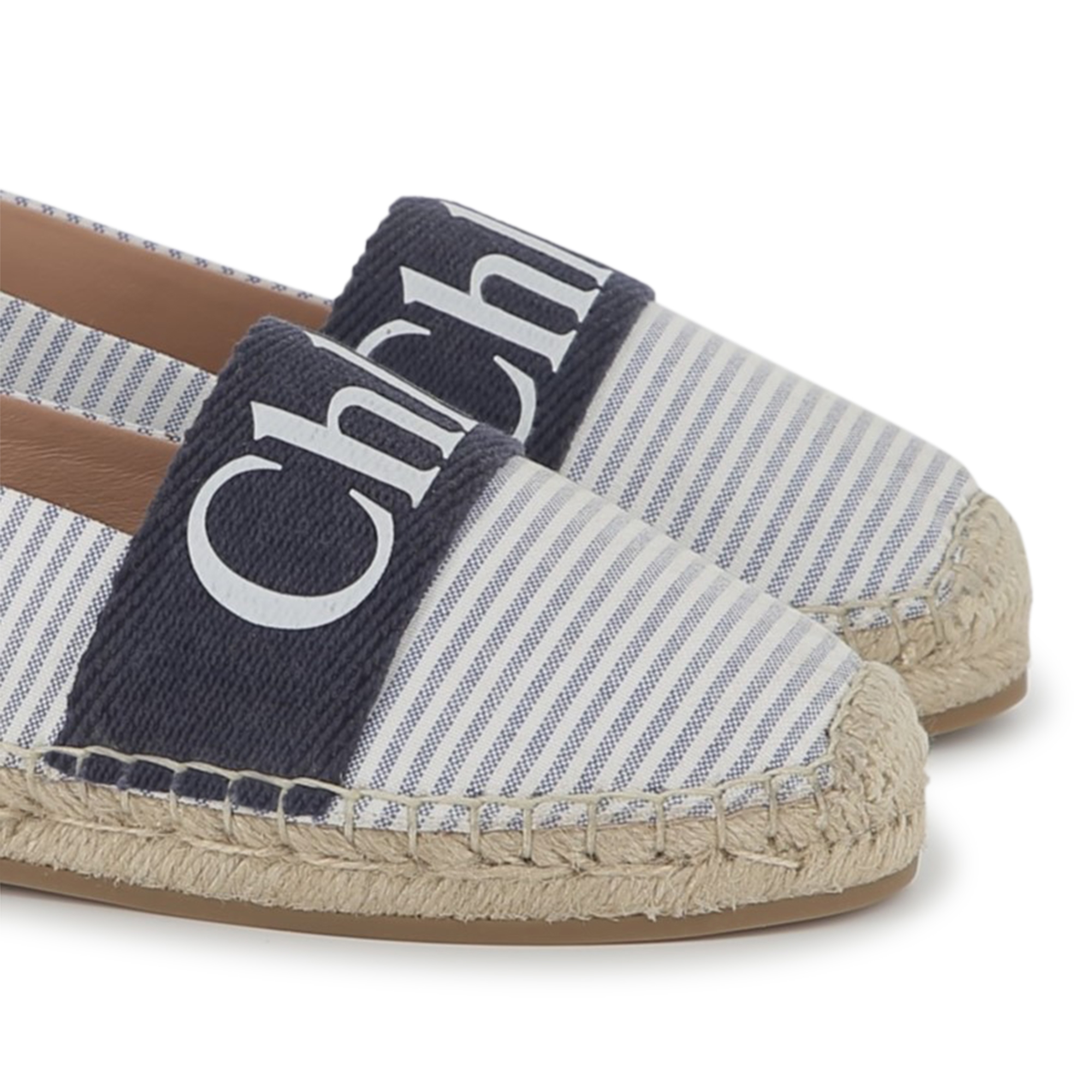 Striped canvas espadrilles CHLOE for GIRL