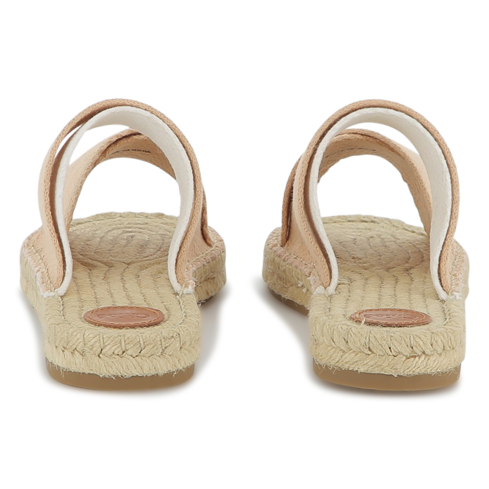 Slippers van canvas en touw CHLOE Voor