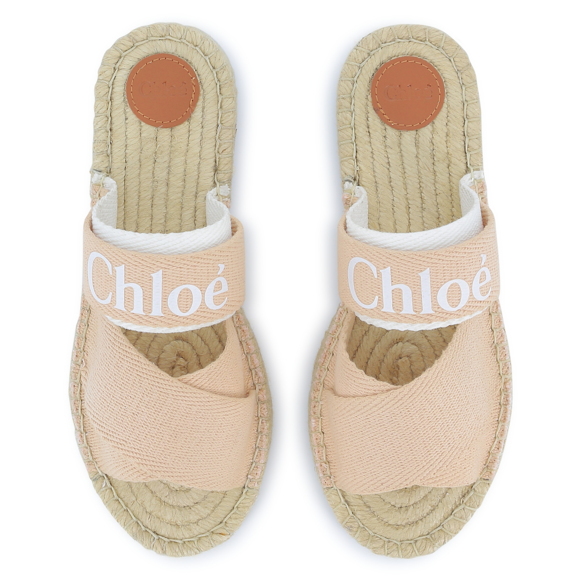 Sandales en toile et corde CHLOE pour FILLE