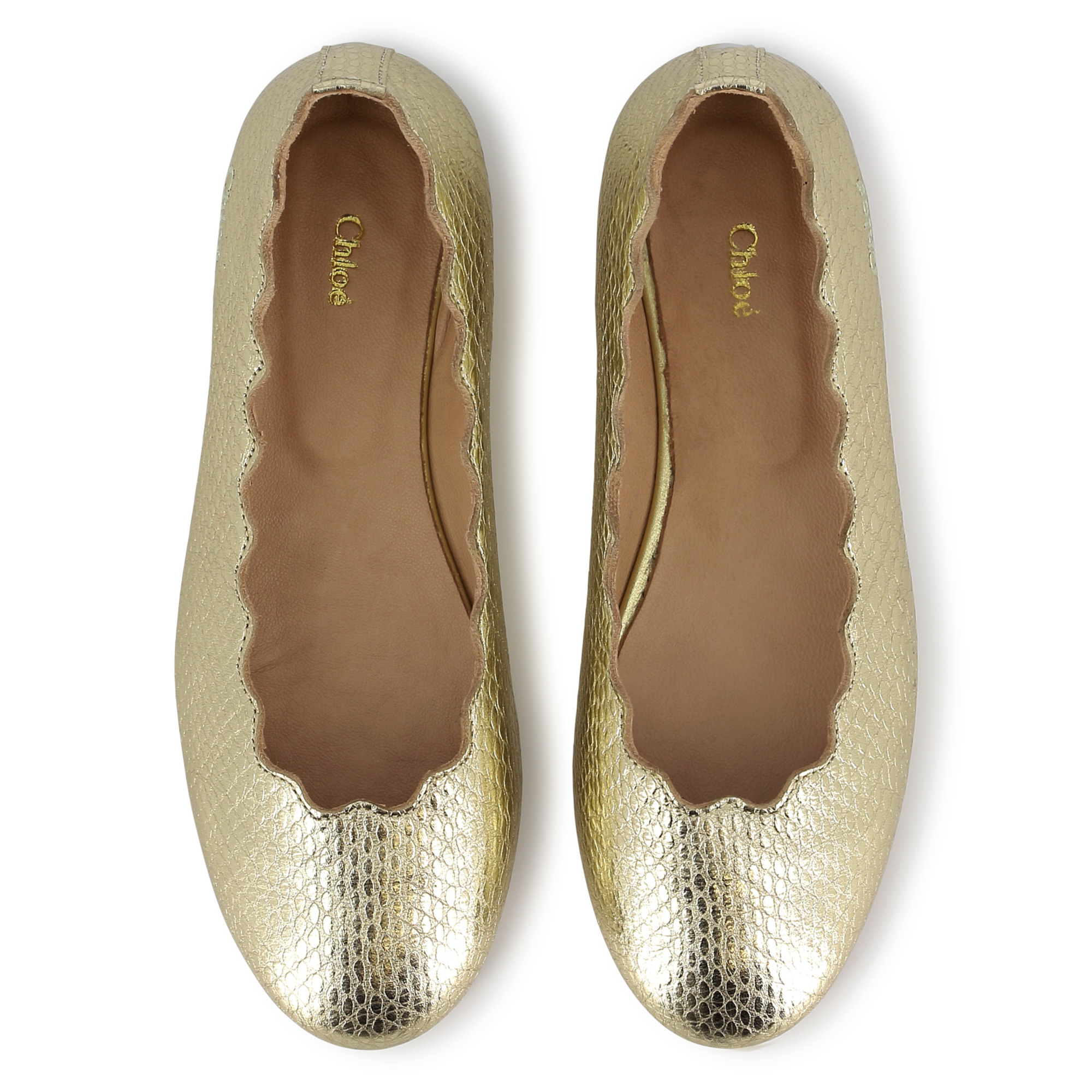 Leather ballet flats CHLOE for GIRL