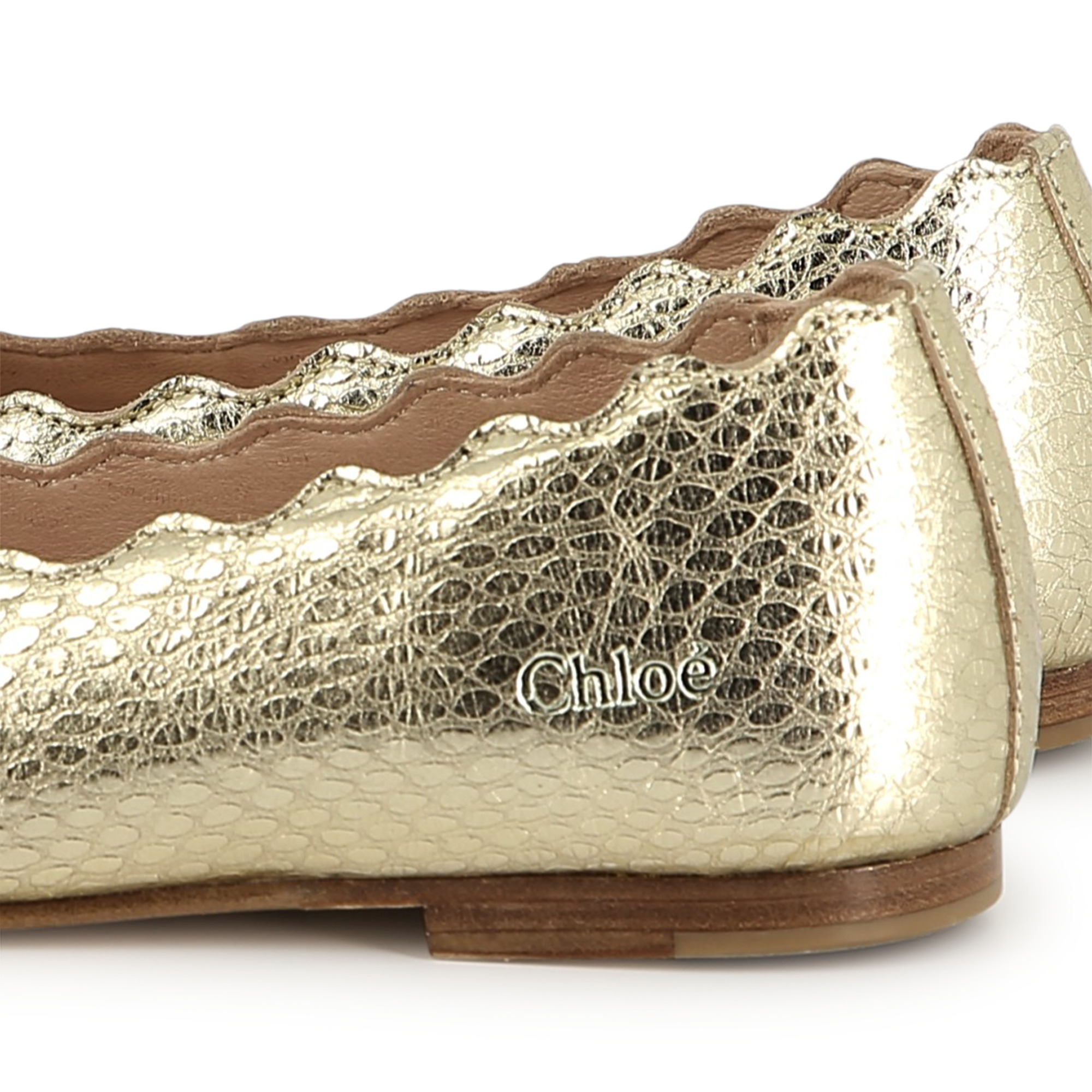 Ballerines en cuir CHLOE pour FILLE