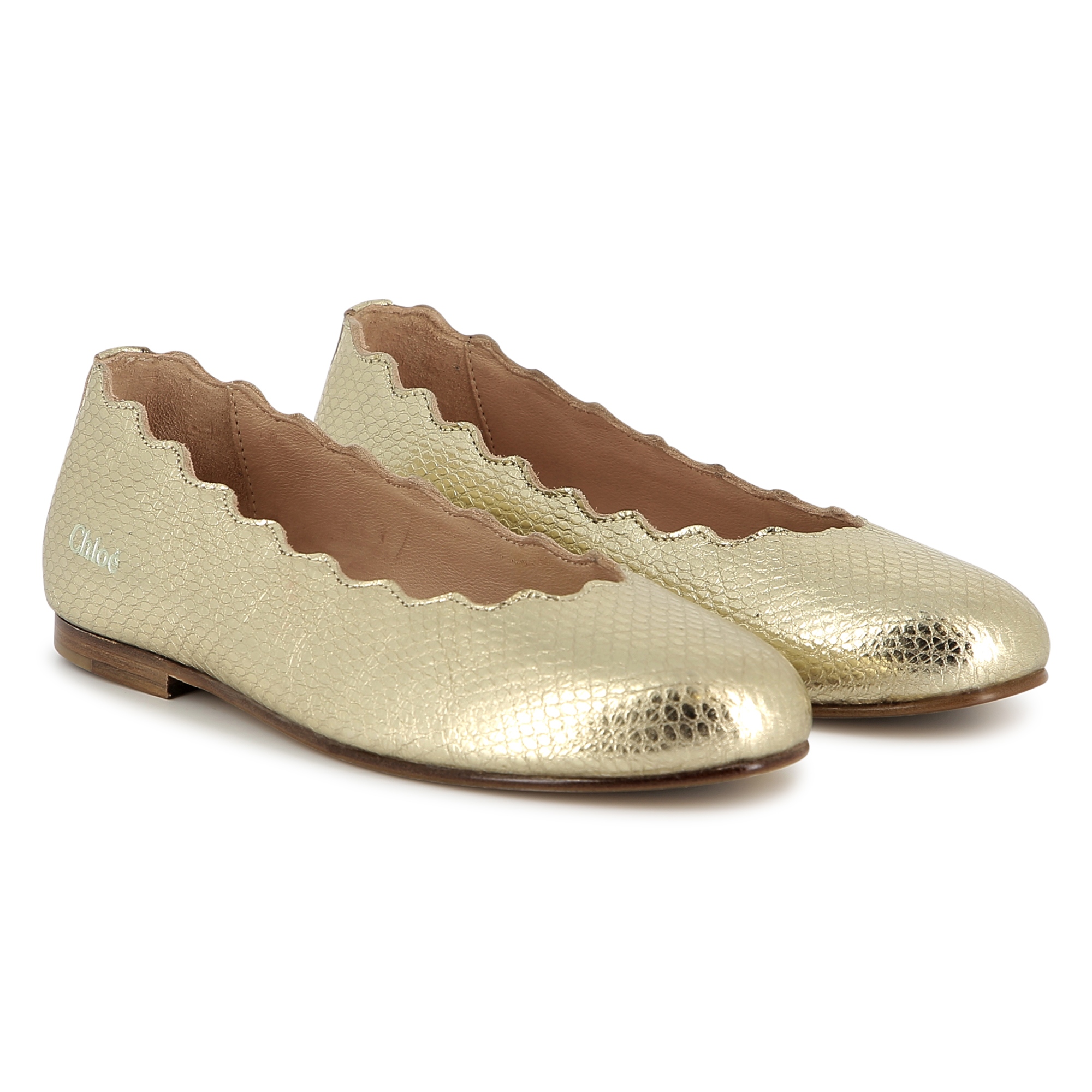 Leather ballet flats CHLOE for GIRL