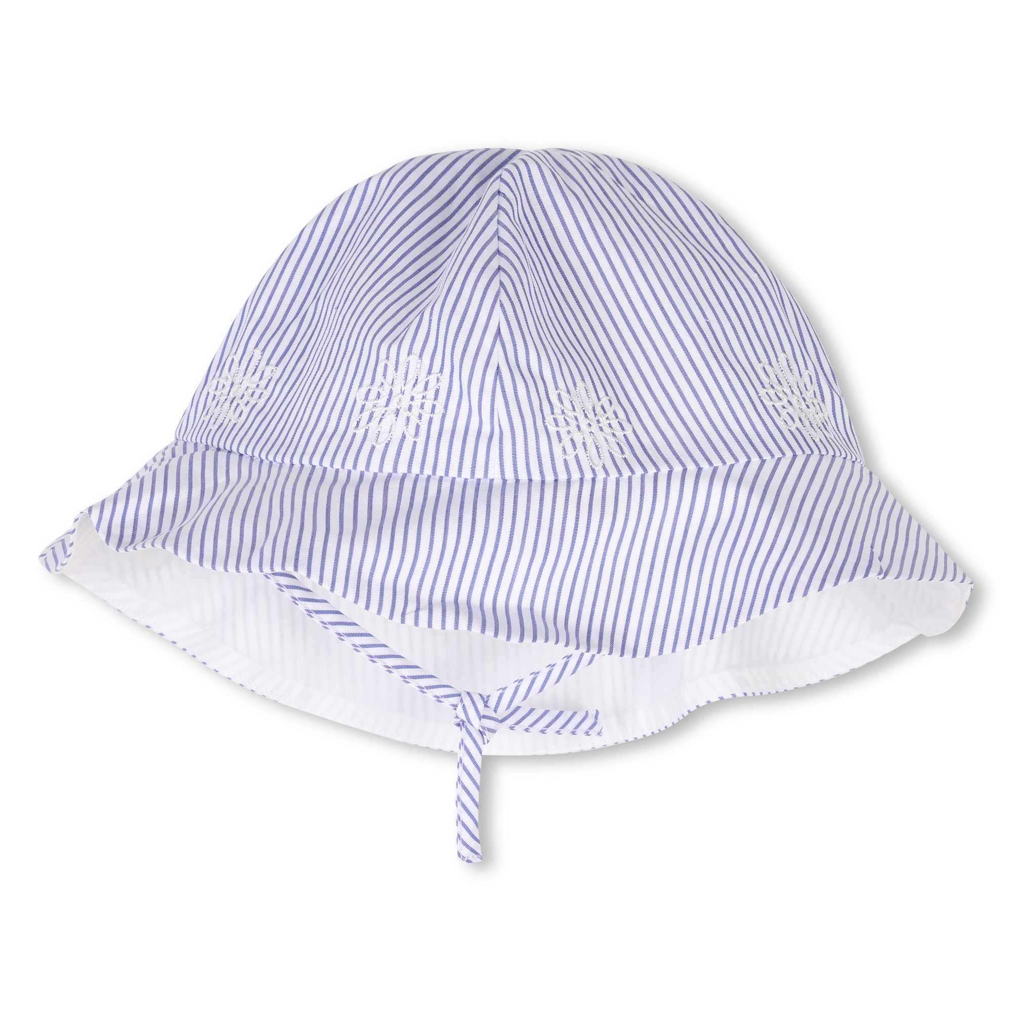 Chapeau en coton brodé CHLOE pour FILLE