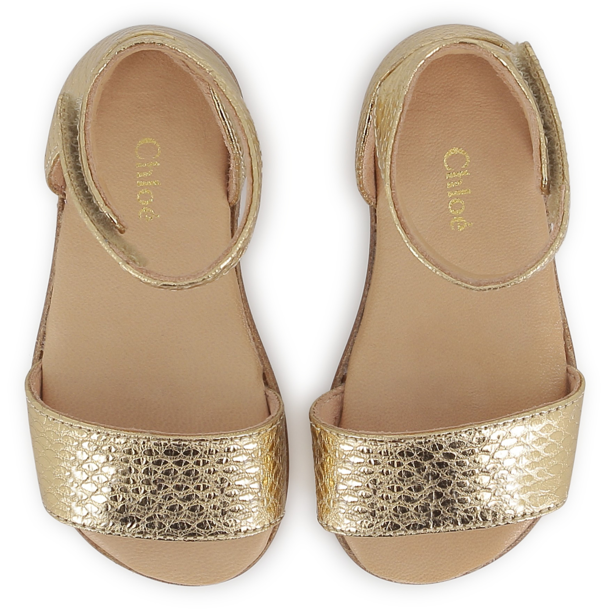 Sandali con fascette in pelle CHLOE Per BAMBINA