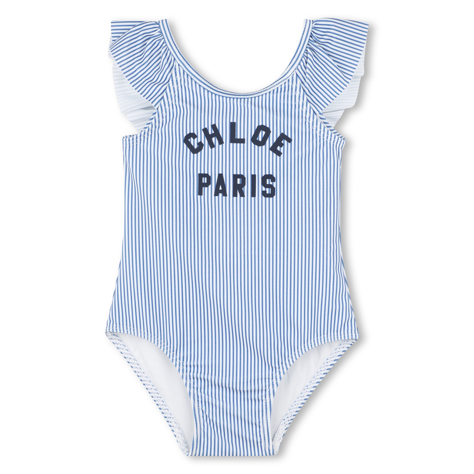 Striped one-piece bathing suit CHLOE for GIRL