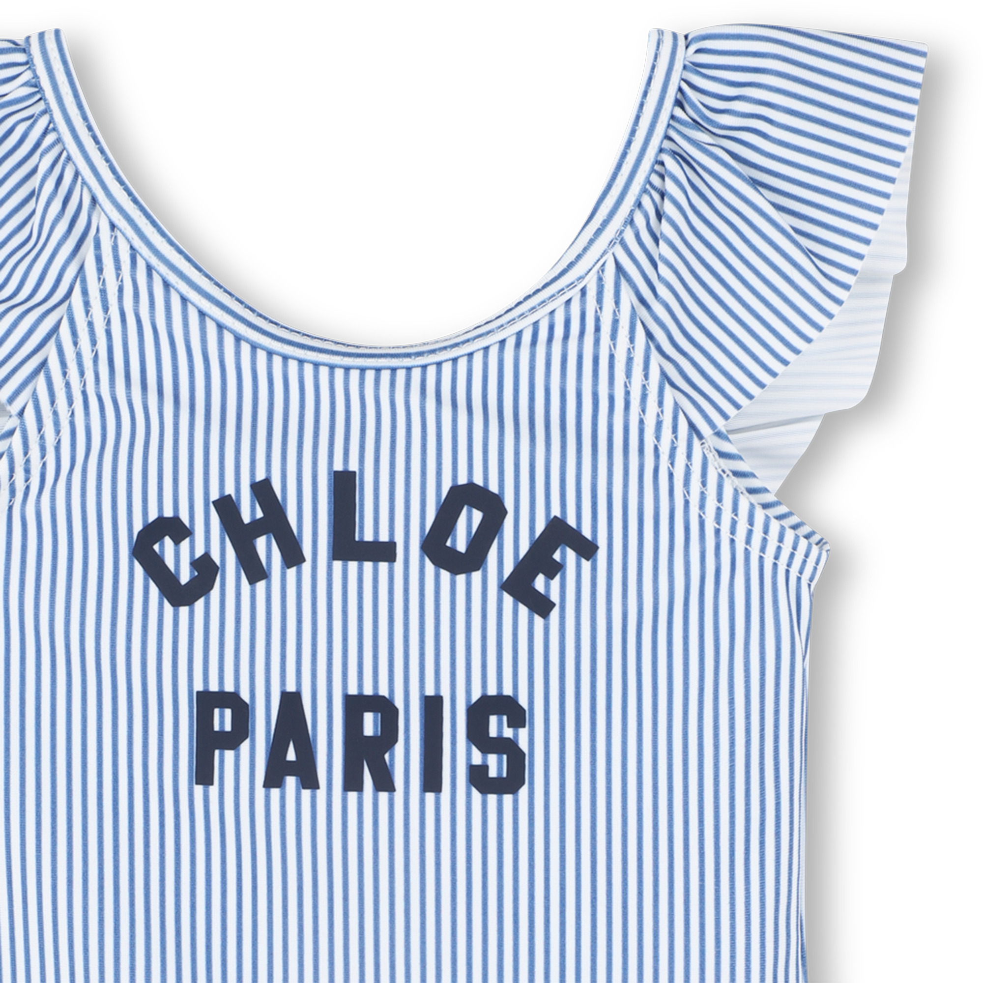 Striped one-piece bathing suit CHLOE for GIRL