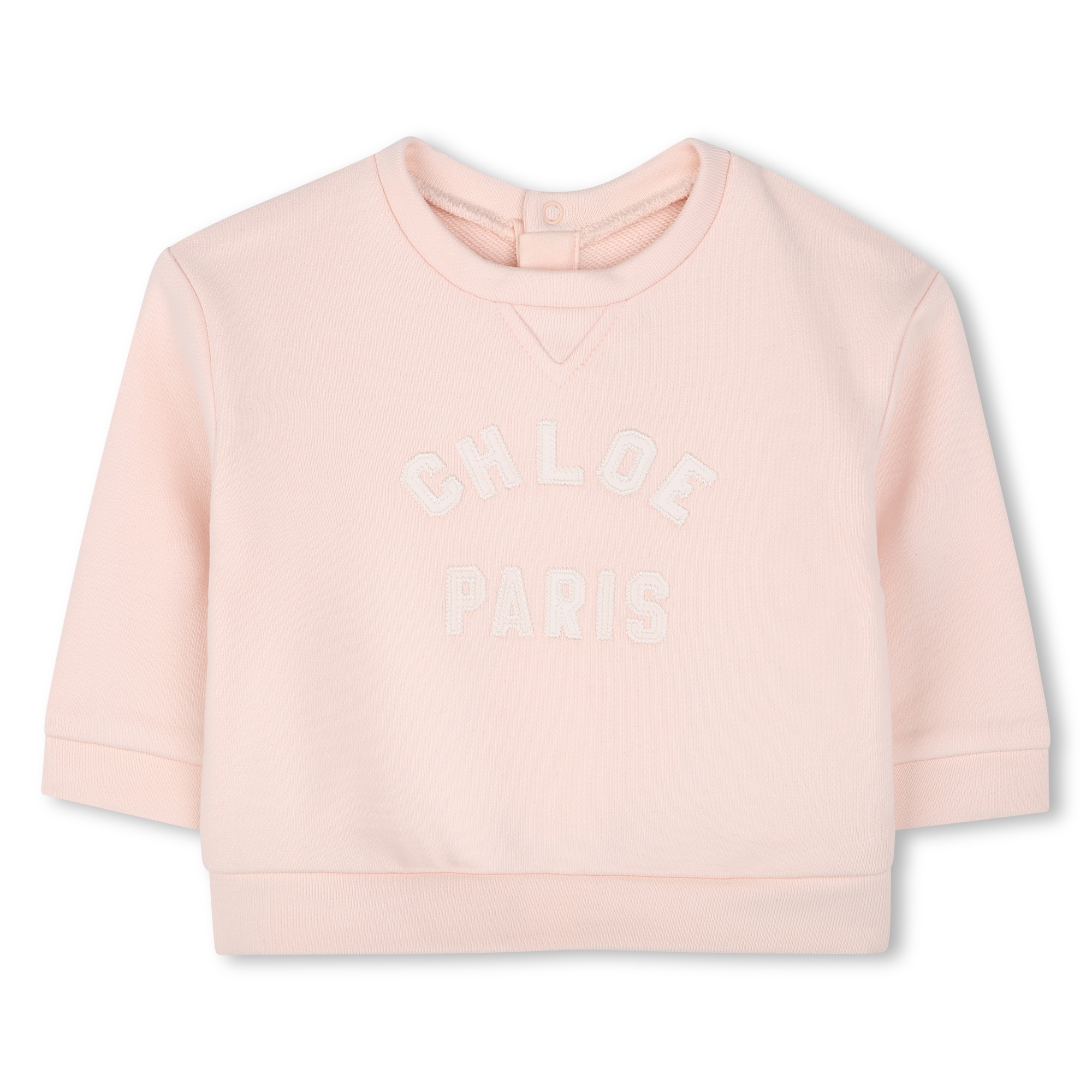 Cotton fleece sweatshirt CHLOE for GIRL