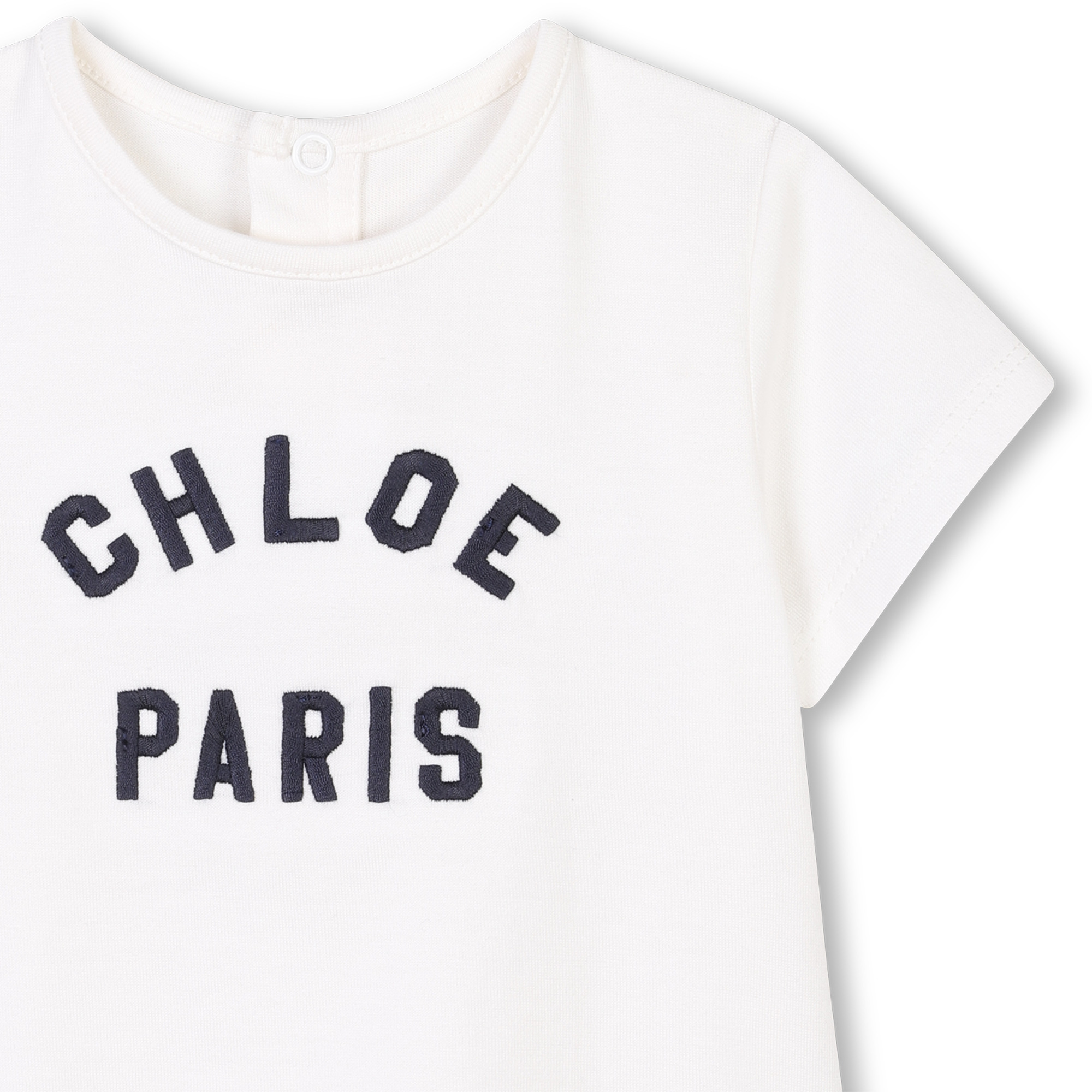 T-shirt manches courtes coton CHLOE pour FILLE