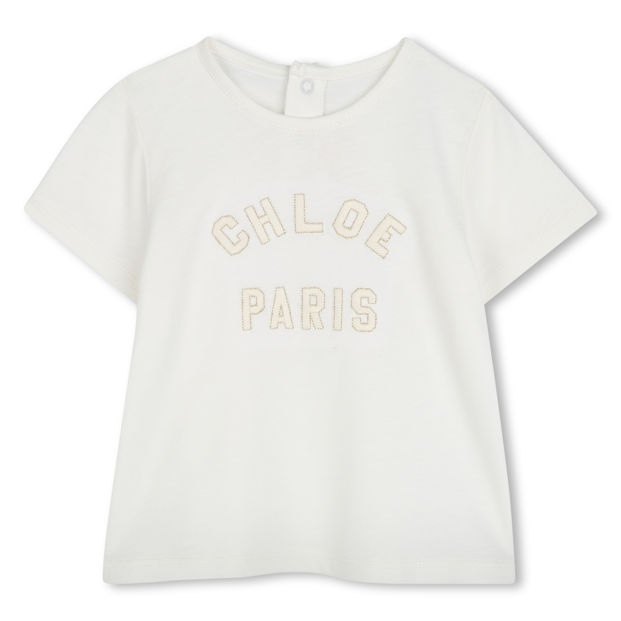 Short-sleeved cotton T-shirt CHLOE for GIRL