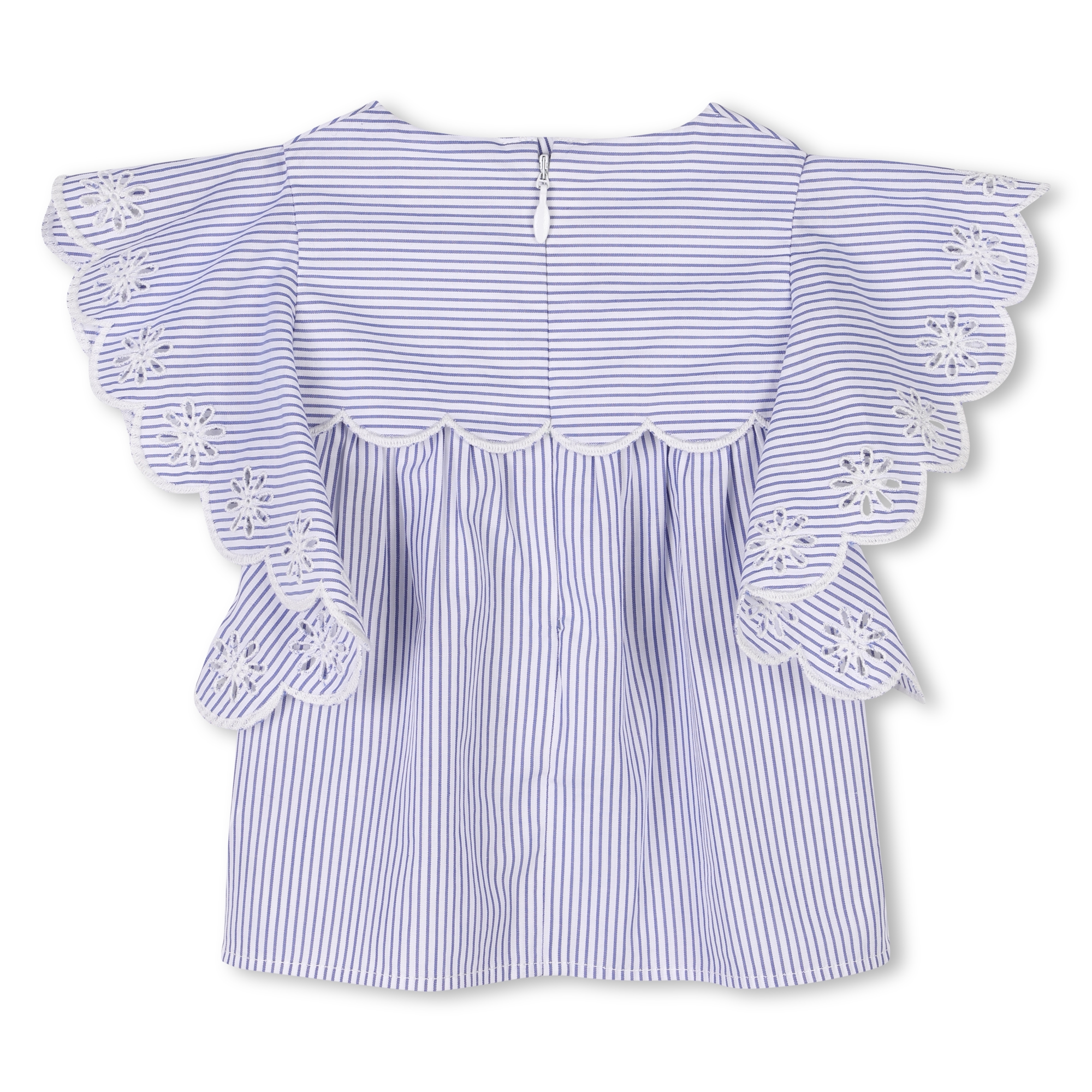 Short-sleeved cotton blouse CHLOE for GIRL