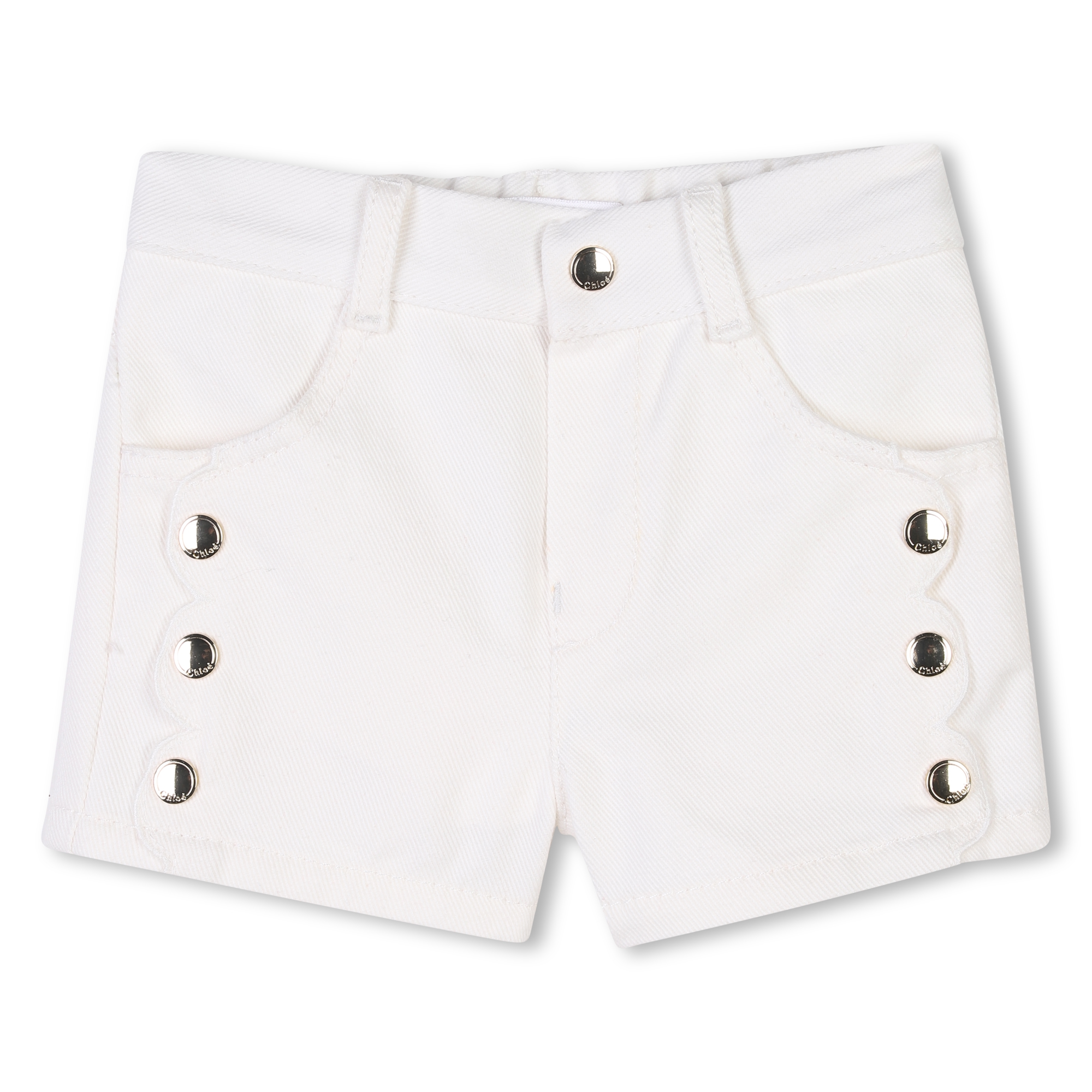 Short en sergé de coton CHLOE pour FILLE