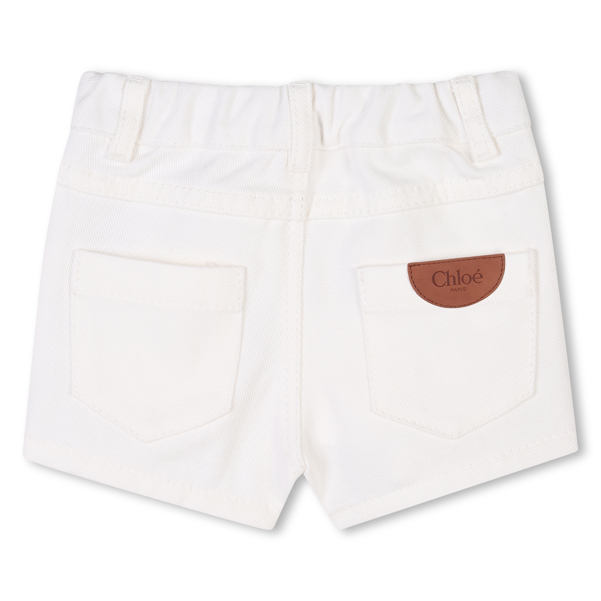 Shorts aus Baumwoll-Serge CHLOE Für MÄDCHEN