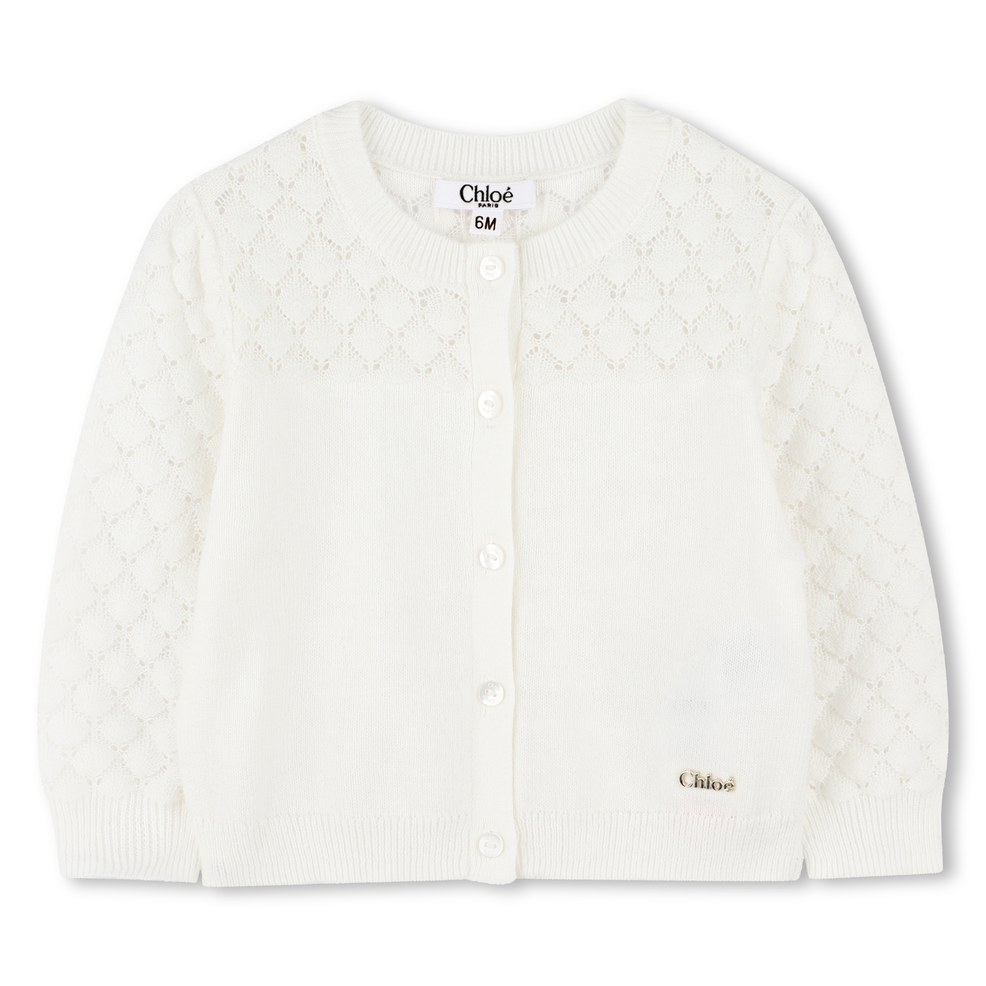 Cardigan en tricot coton CHLOE pour FILLE