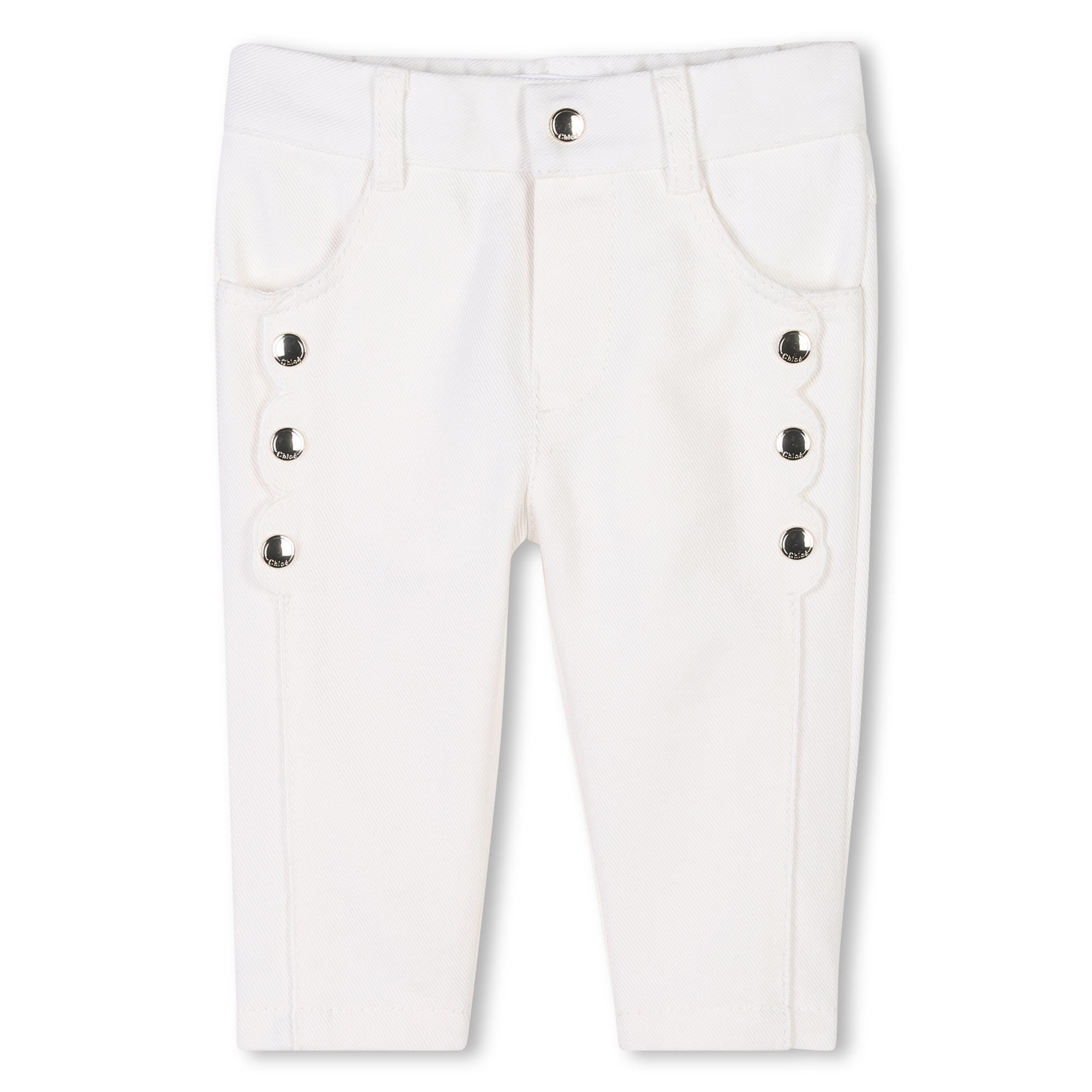 Pantalon en sergé coton CHLOE pour FILLE