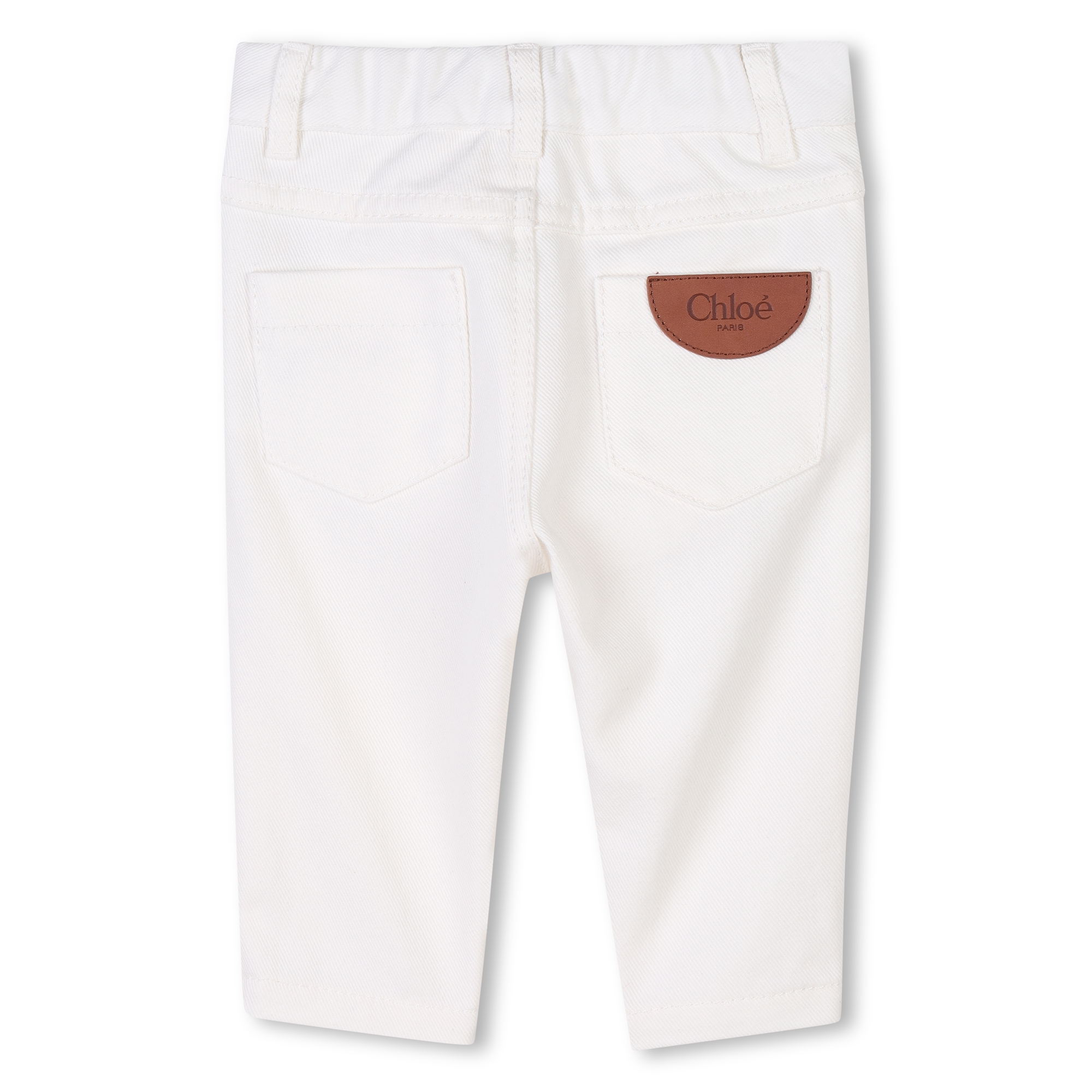 Cotton twill trousers CHLOE for GIRL