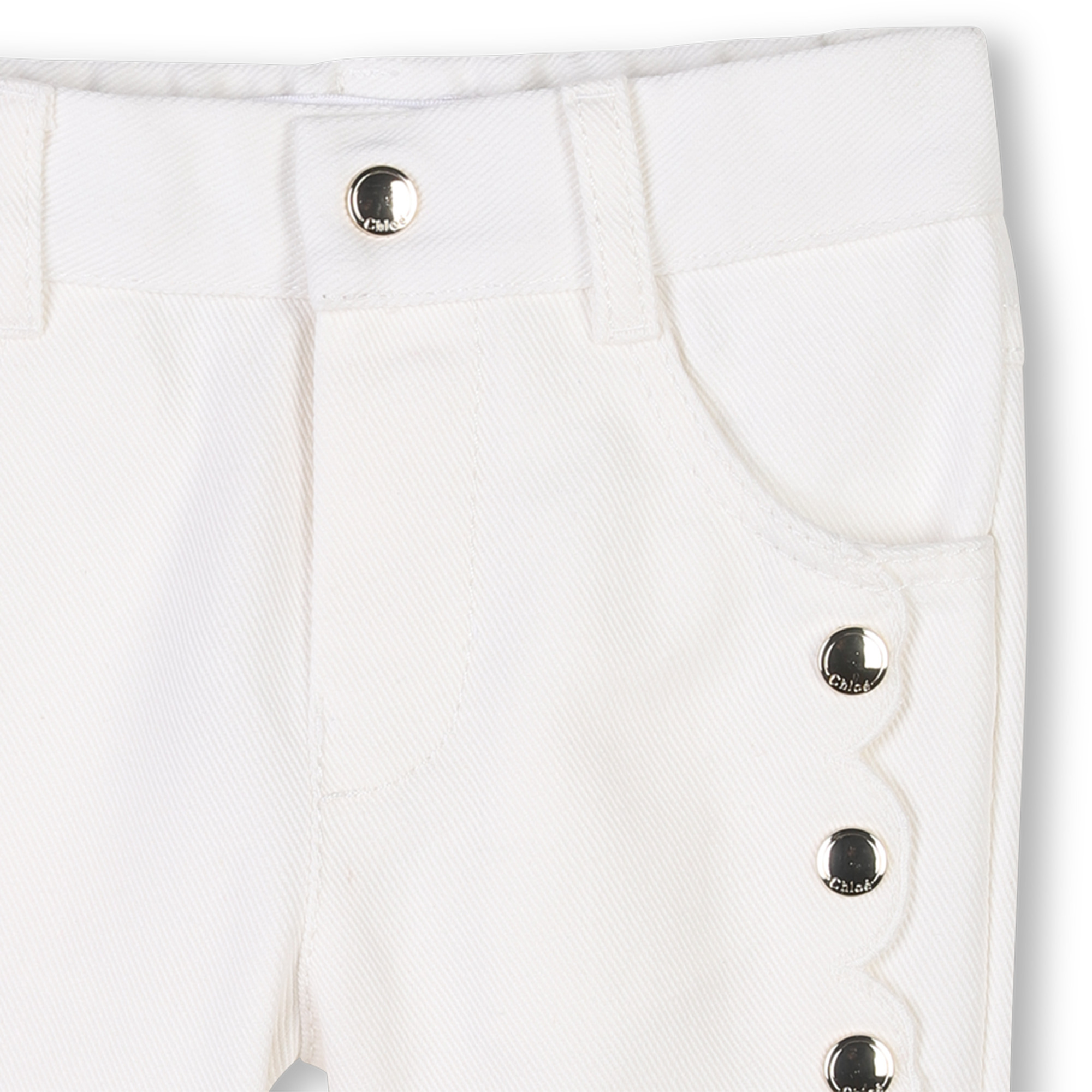 Cotton twill trousers CHLOE for GIRL