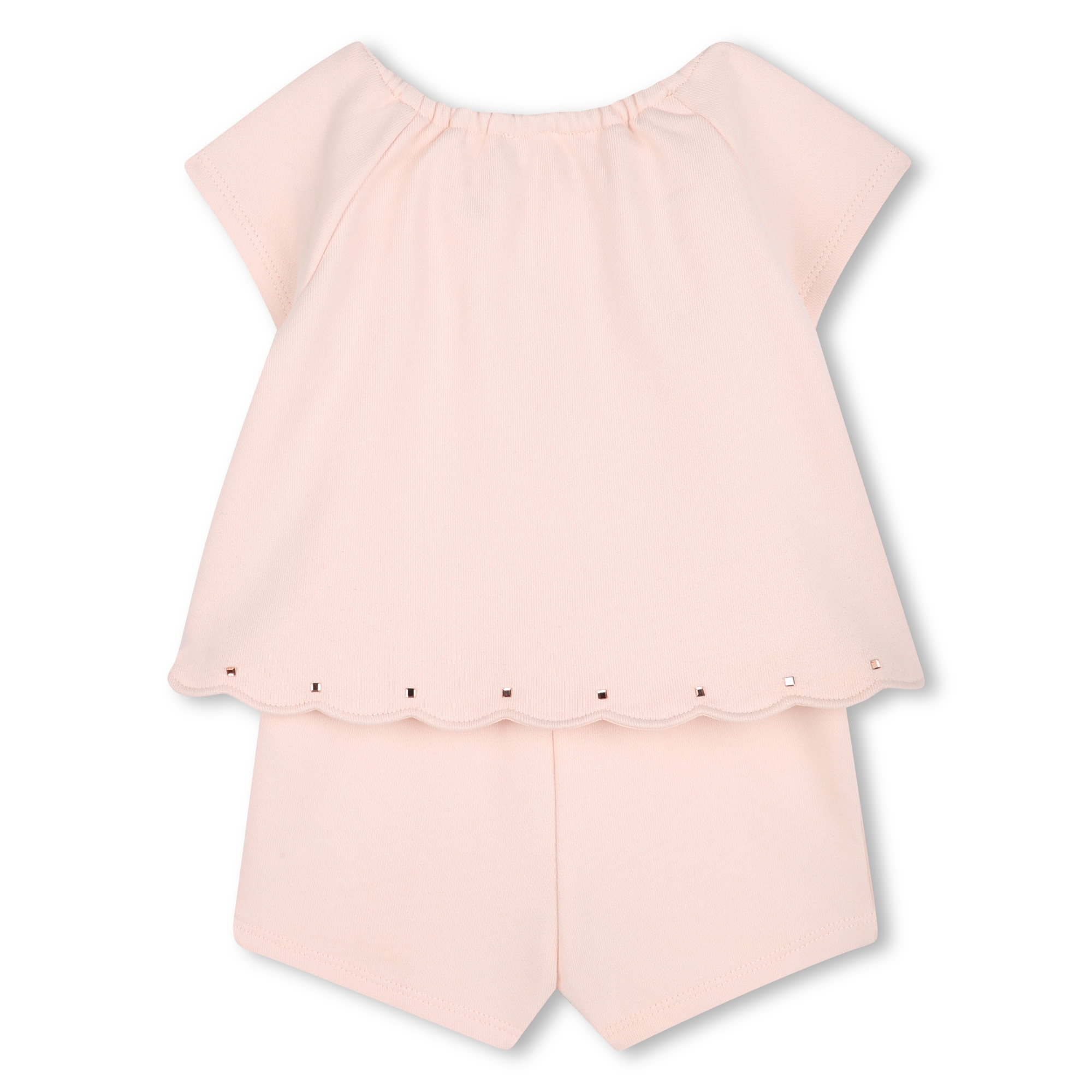 Short fleece playsuit CHLOE for GIRL