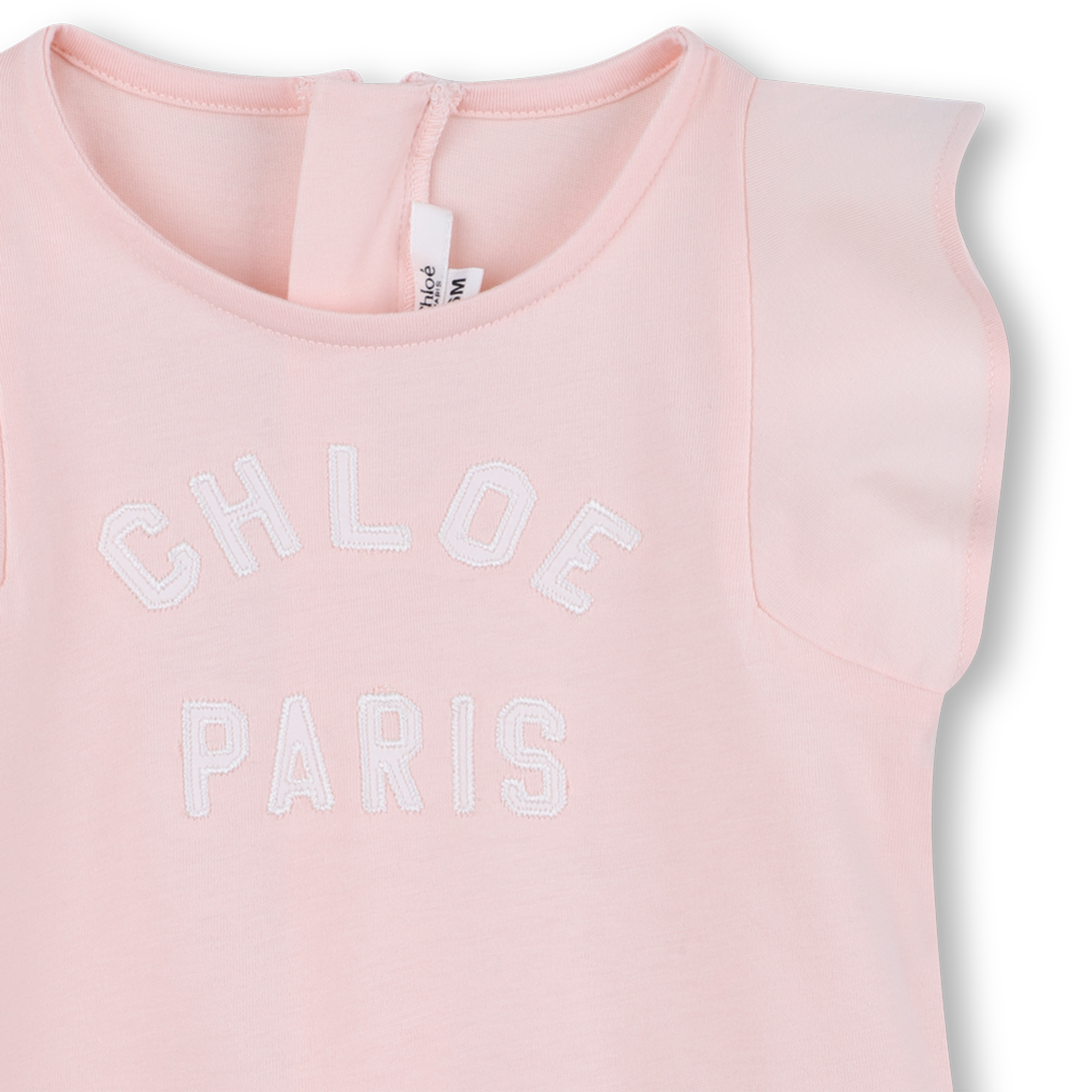 Embroidered dress with frills CHLOE for GIRL